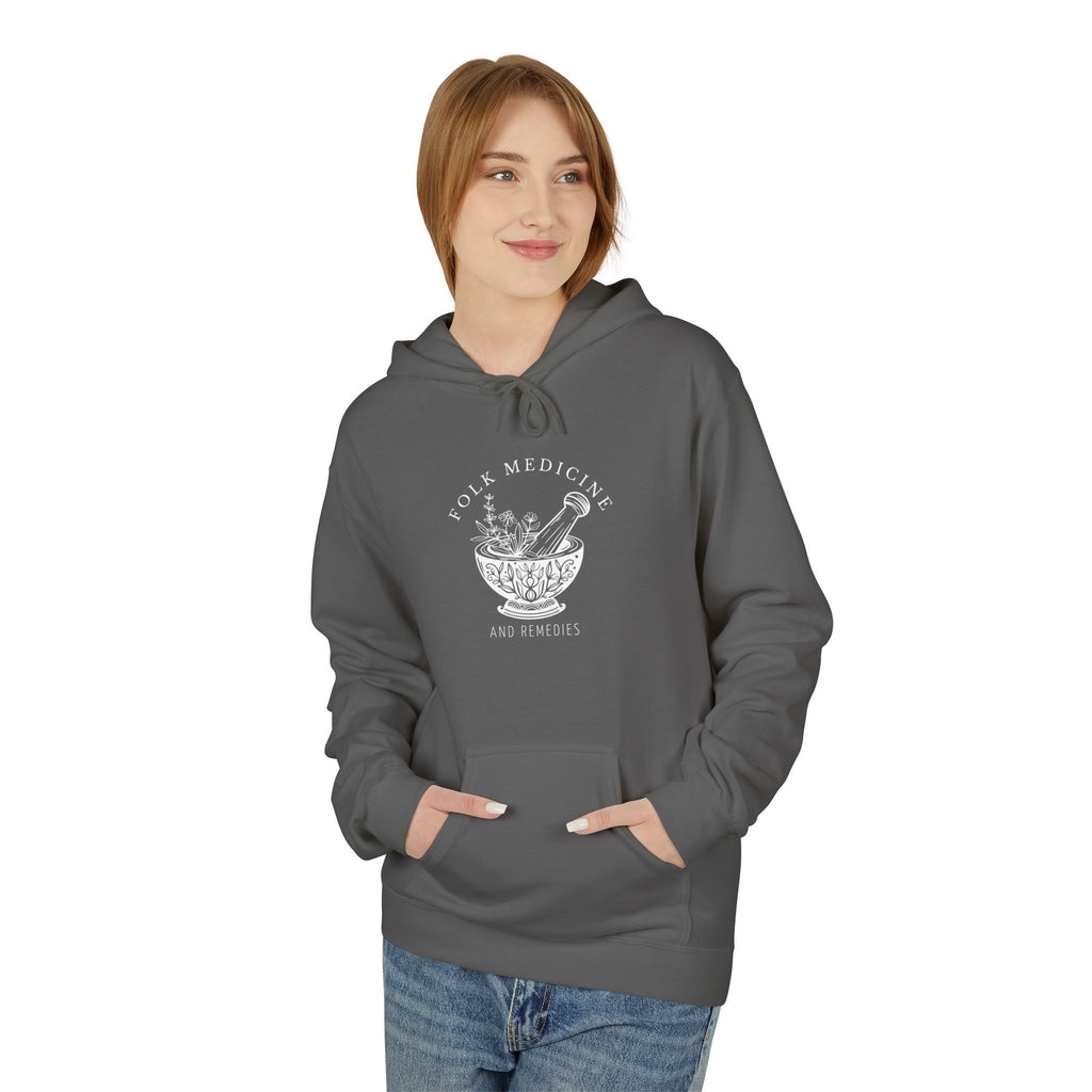 Unisex Hoodie, White Logo