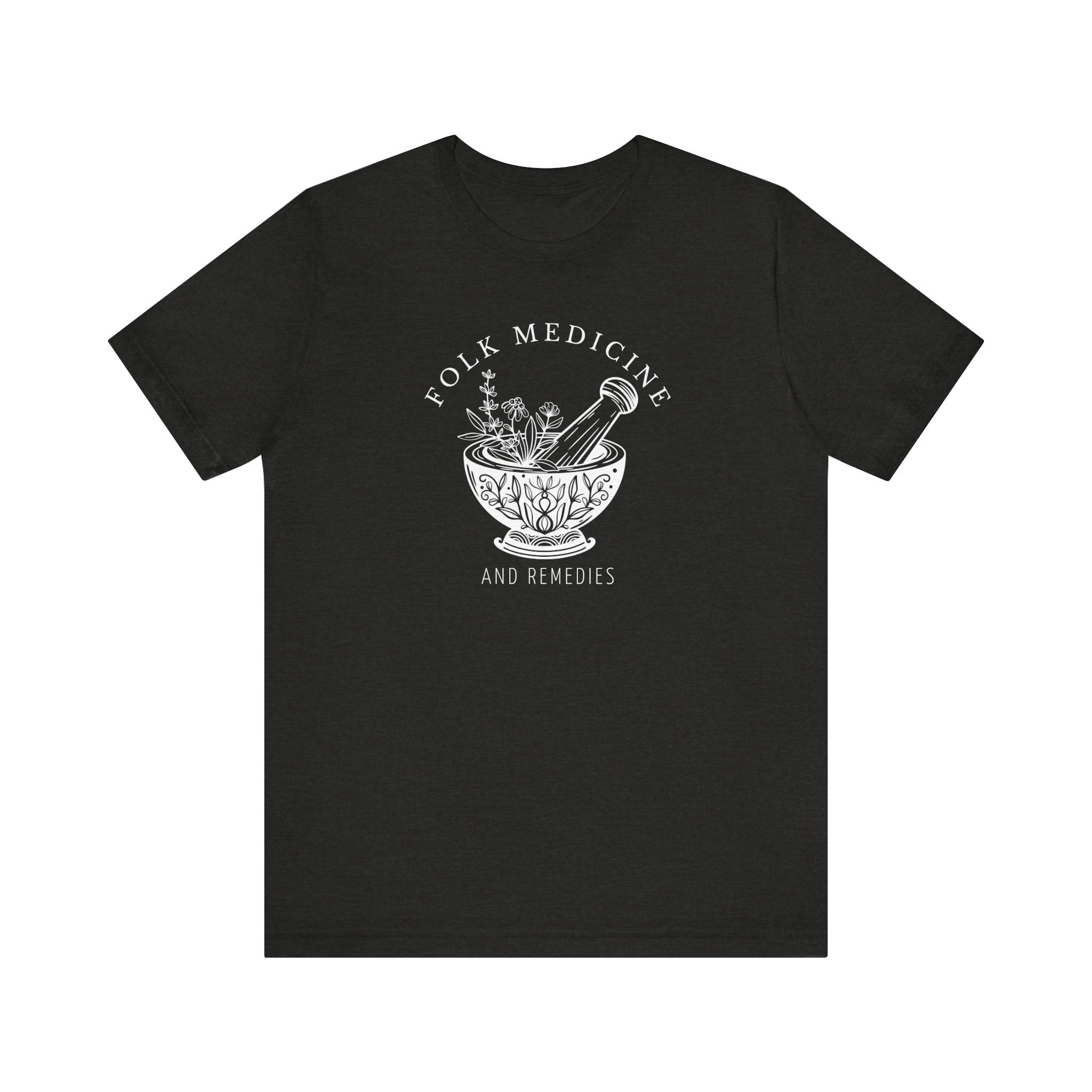 Unisex Short Sleeve T-Shirt, White Logo