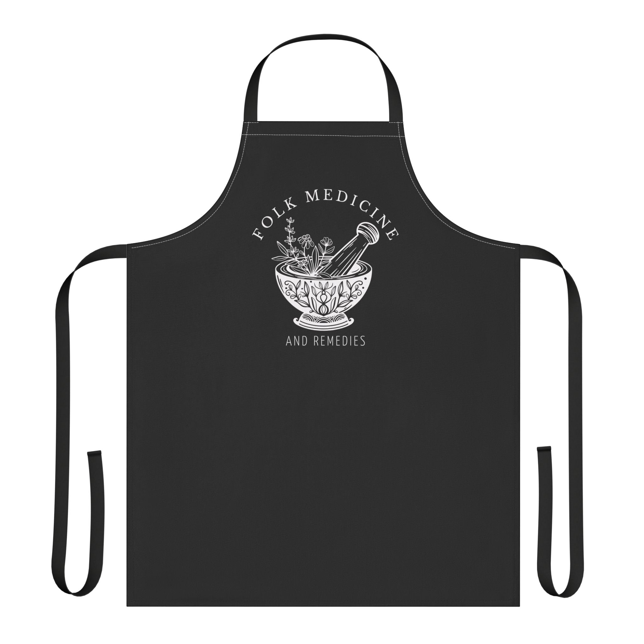 Apron, White Logo