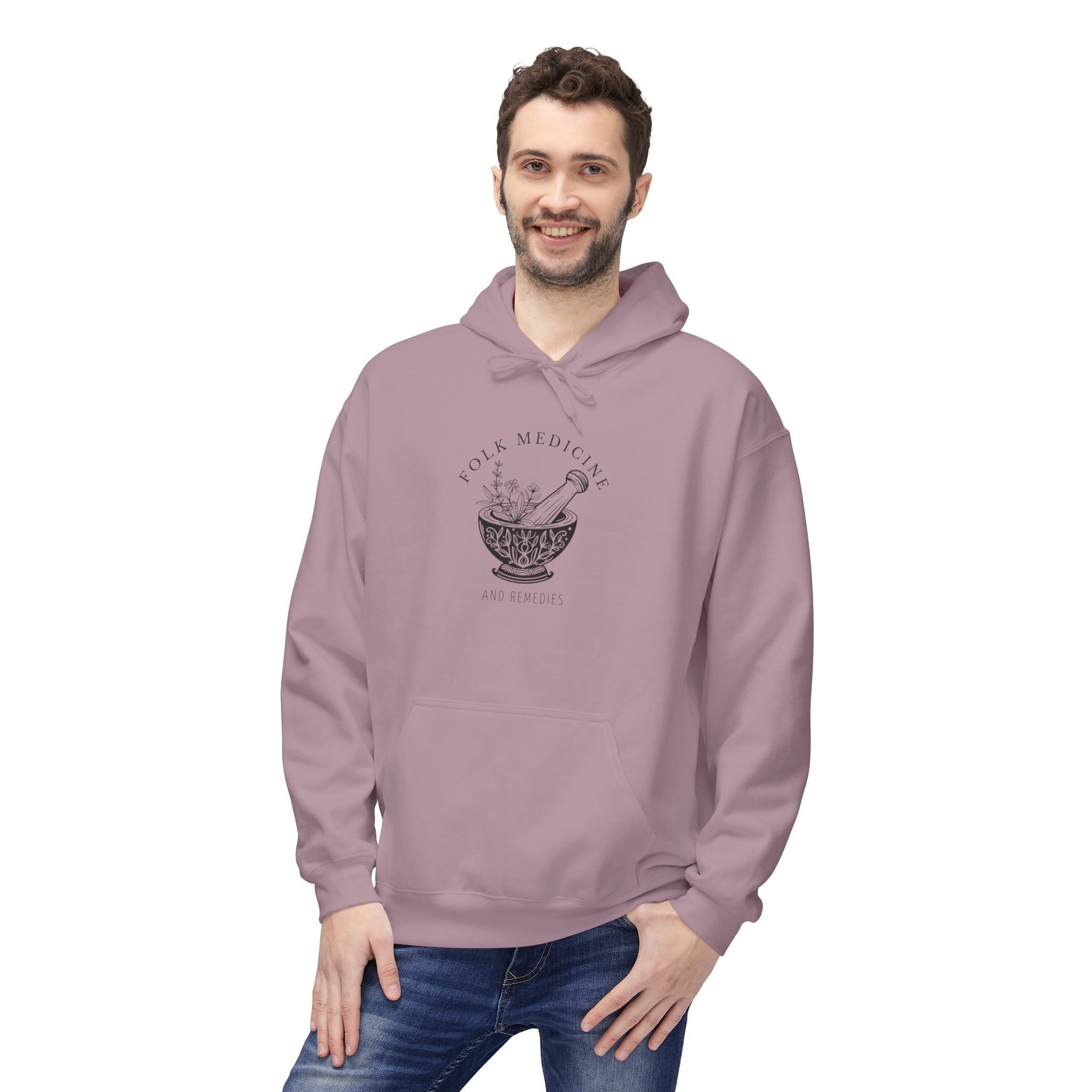 Unisex Hoodie, Black Logo