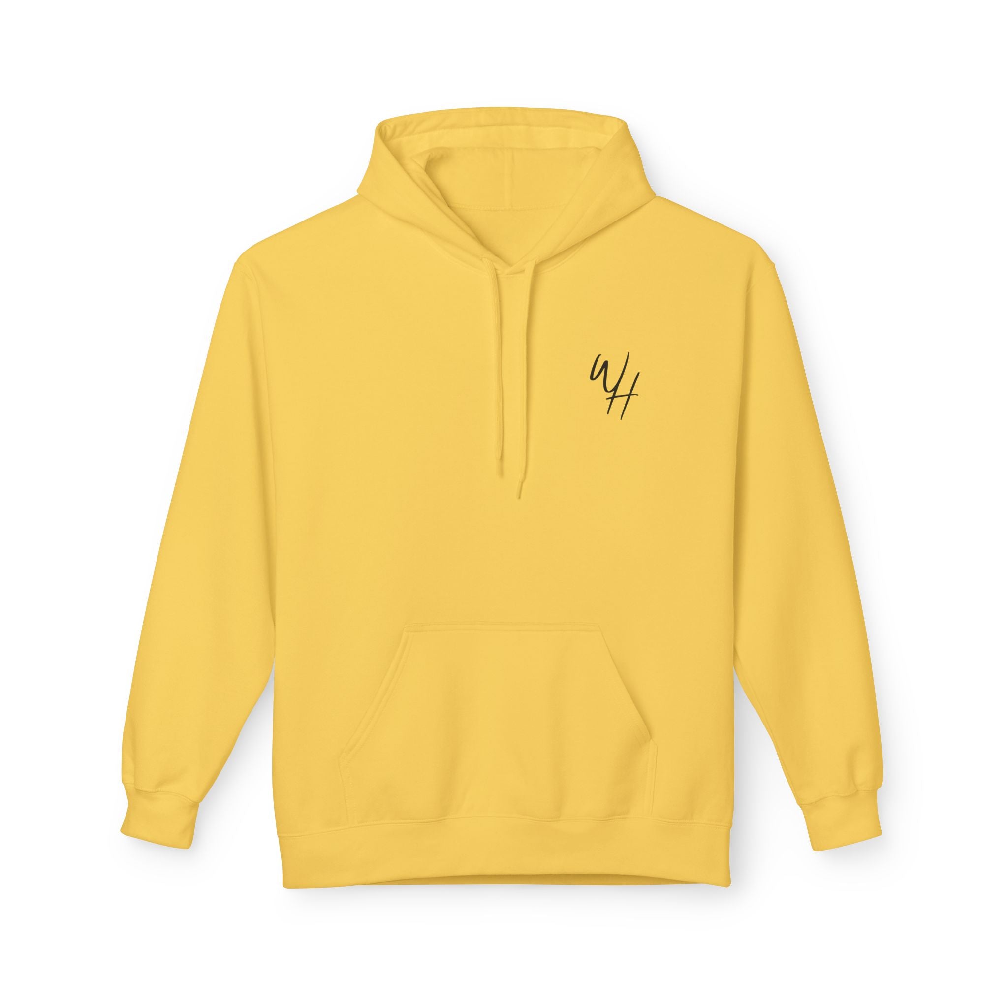 Unisex Hoodie, Black Logo (Front/Back Designs)
