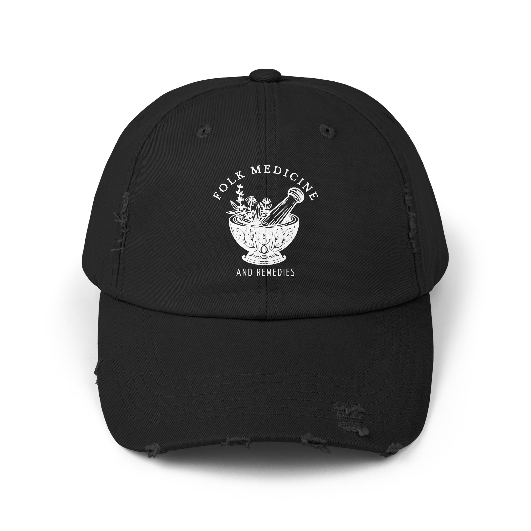 Unisex Distressed Cap