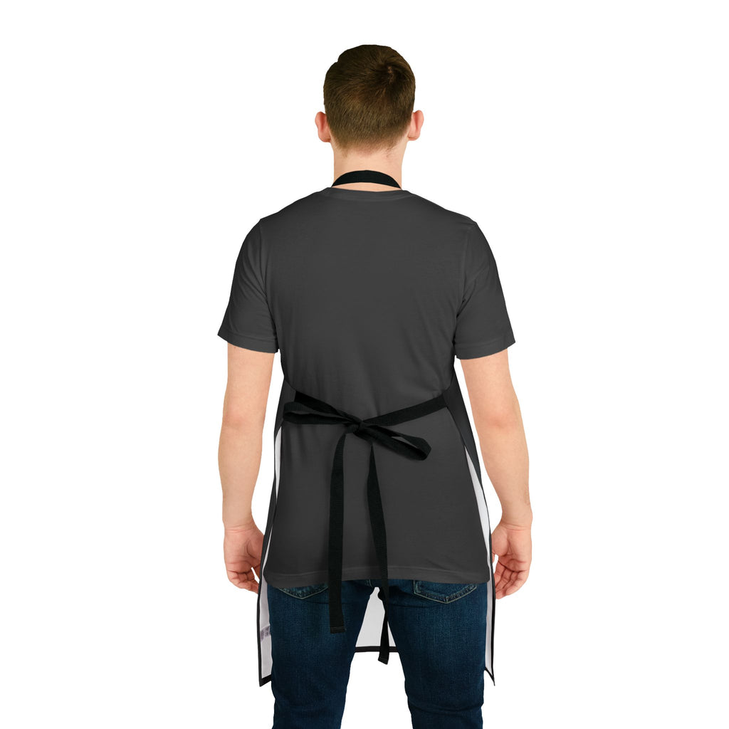 Apron, White Logo