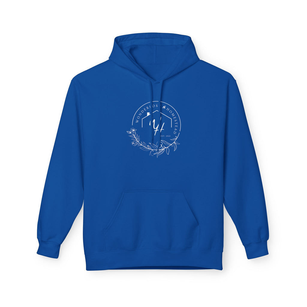 Unisex Hoodie, White Logo
