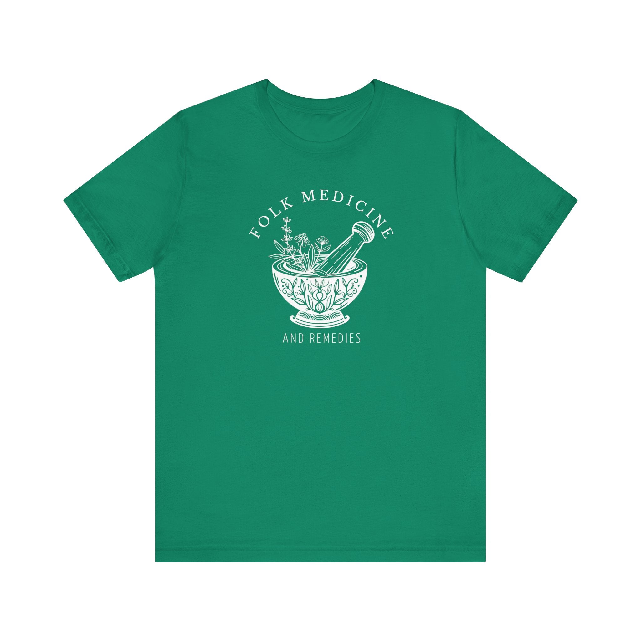 Unisex Short Sleeve T-Shirt, White Logo