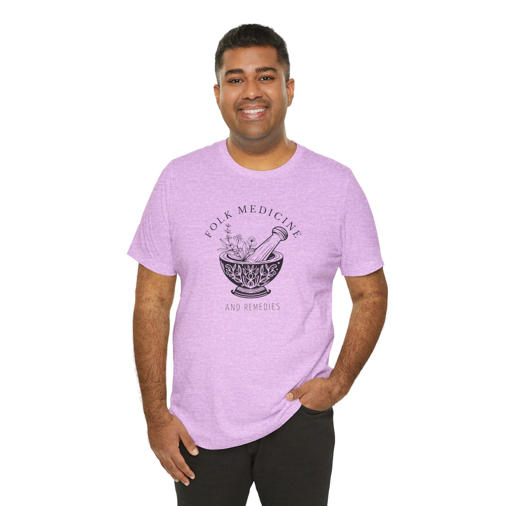 Unisex Short Sleeve T-Shirt, Black Logo