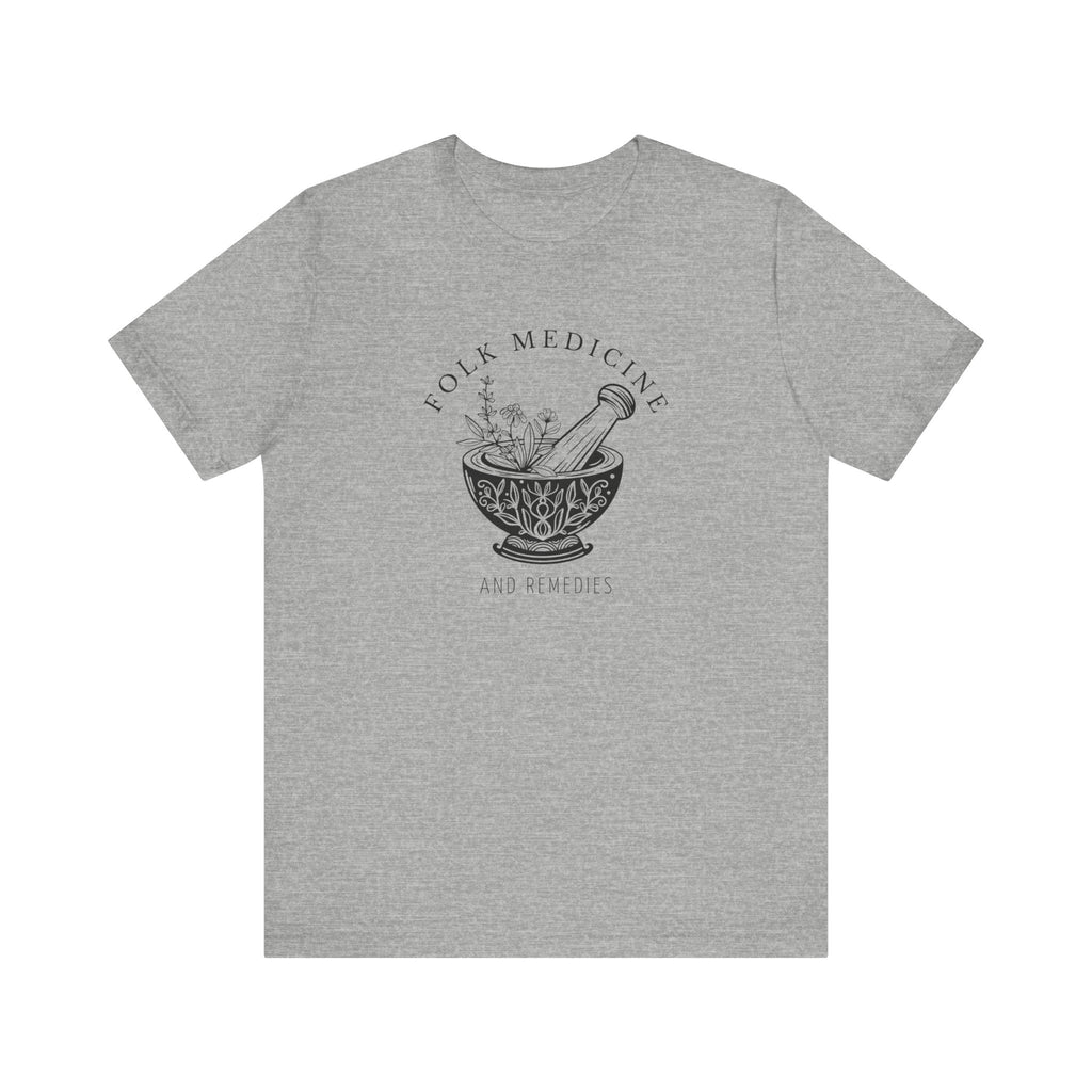 Unisex Short Sleeve T-Shirt, Black Logo