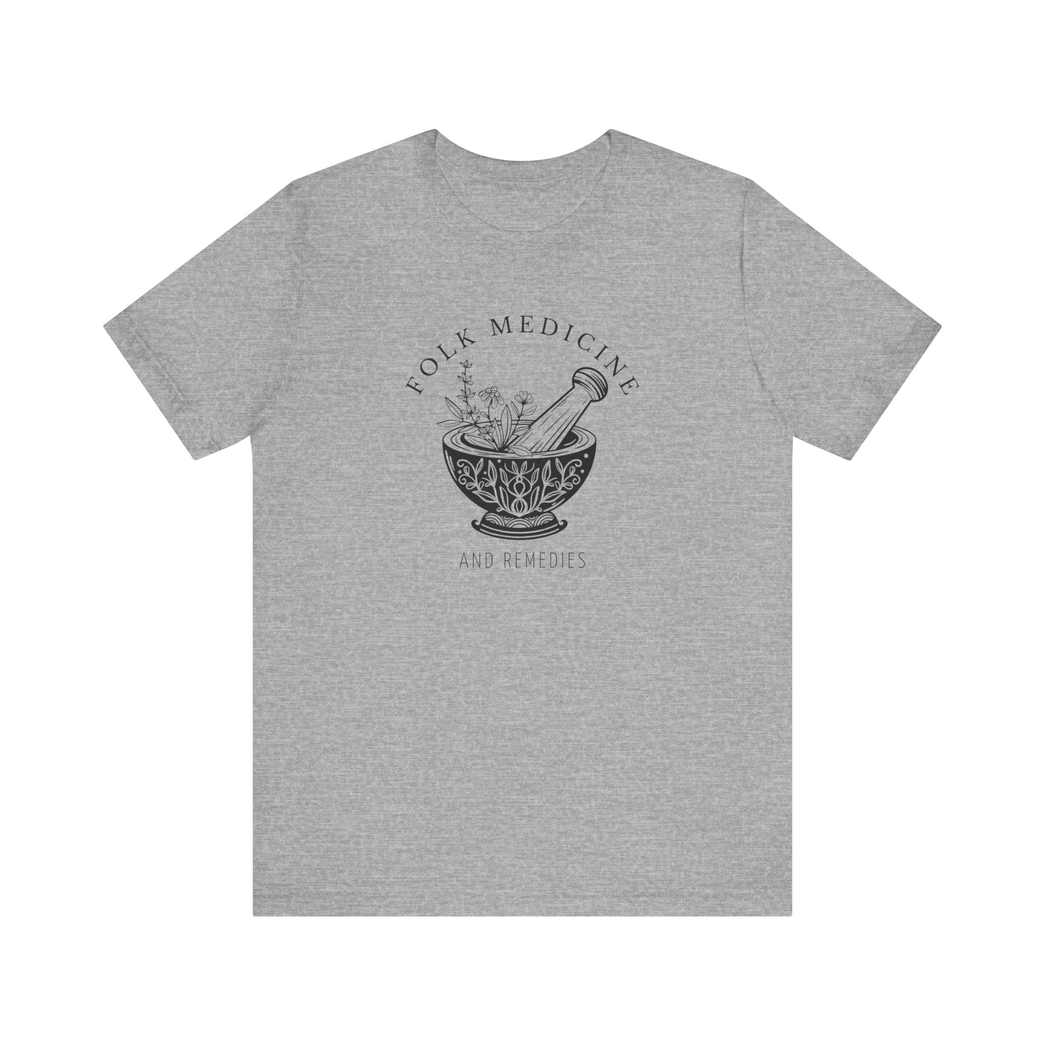 Unisex Short Sleeve T-Shirt, Black Logo