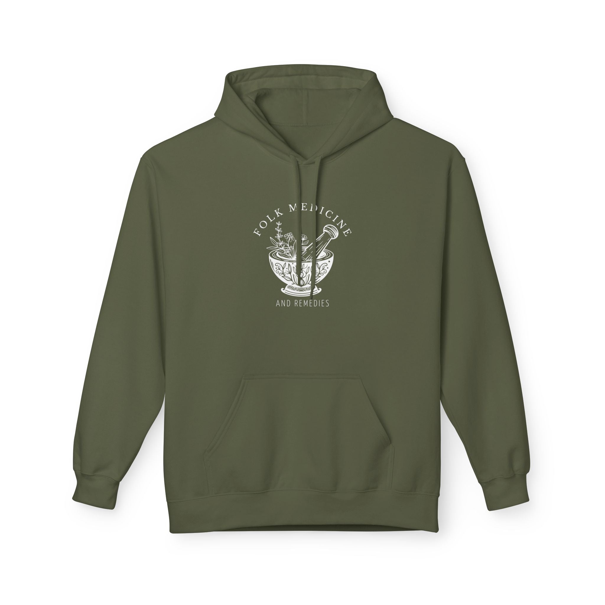 Unisex Hoodie, White Logo