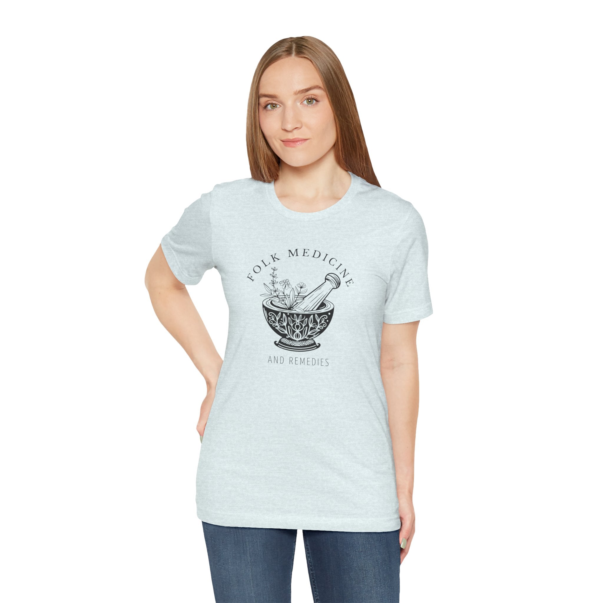 Unisex Short Sleeve T-Shirt, Black Logo