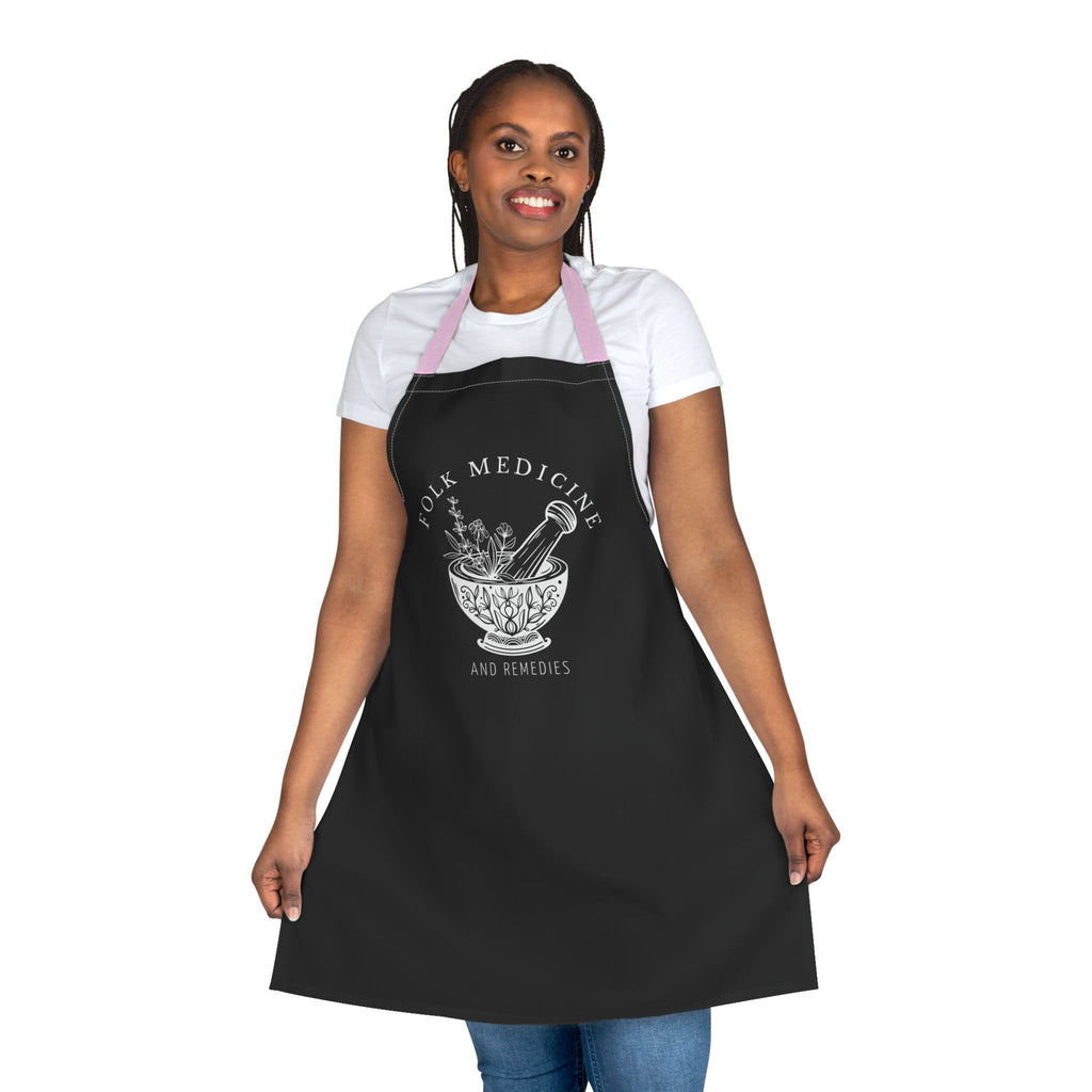 Apron, White Logo