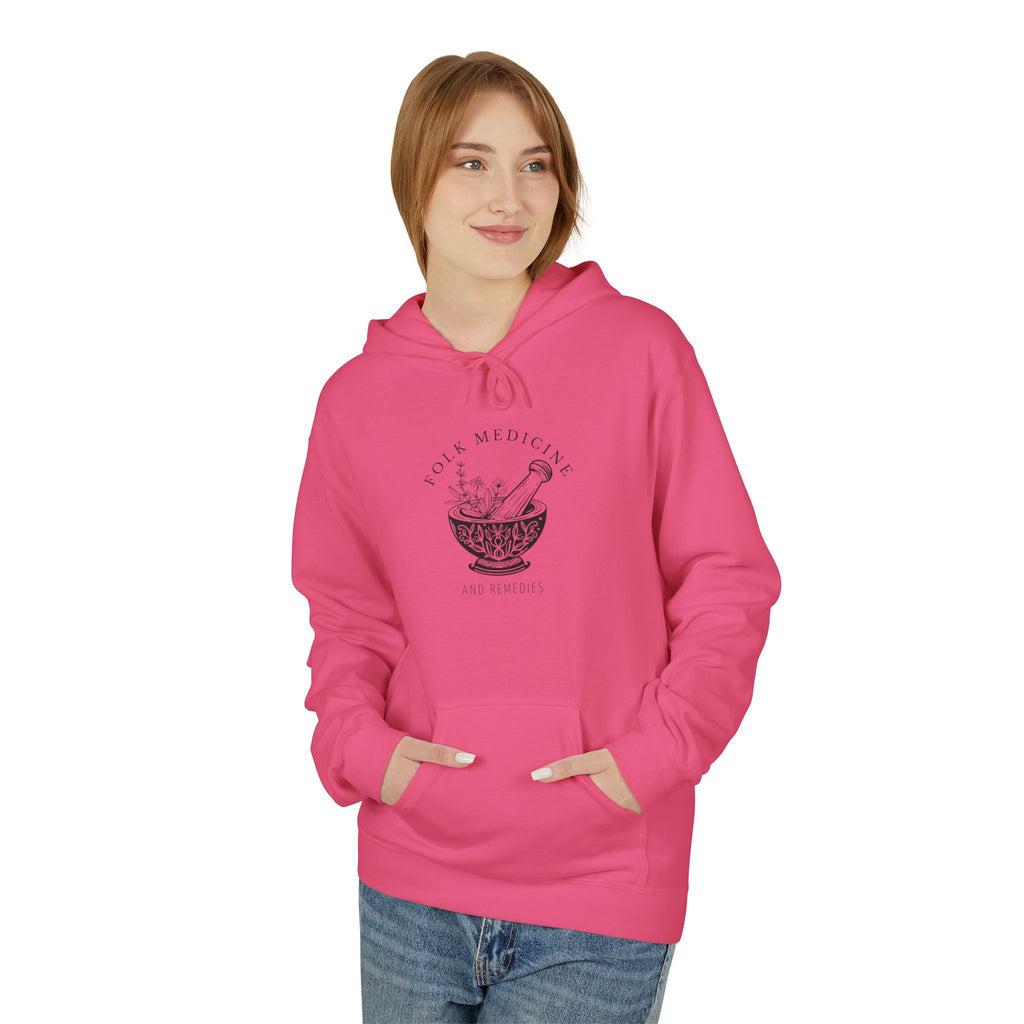 Unisex Hoodie, Black Logo