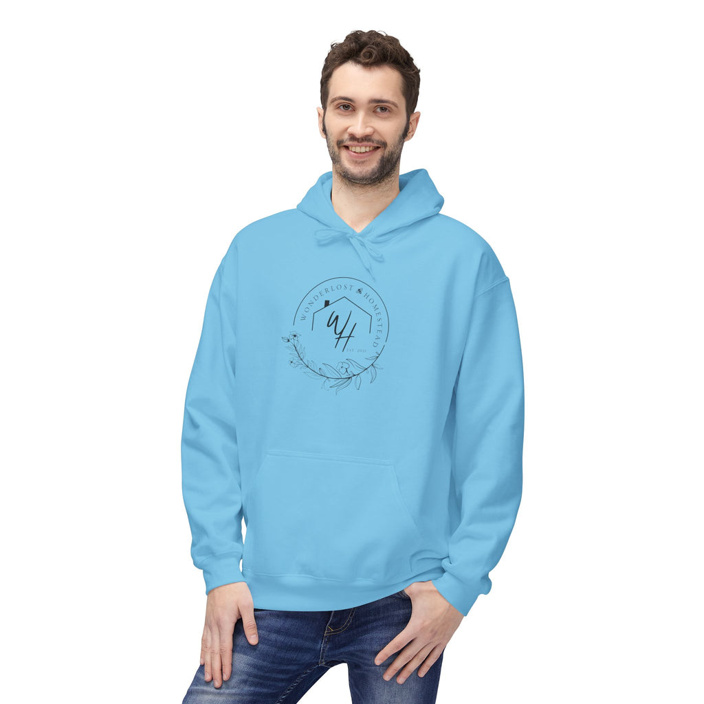 Unisex Hoodie, Black Logo