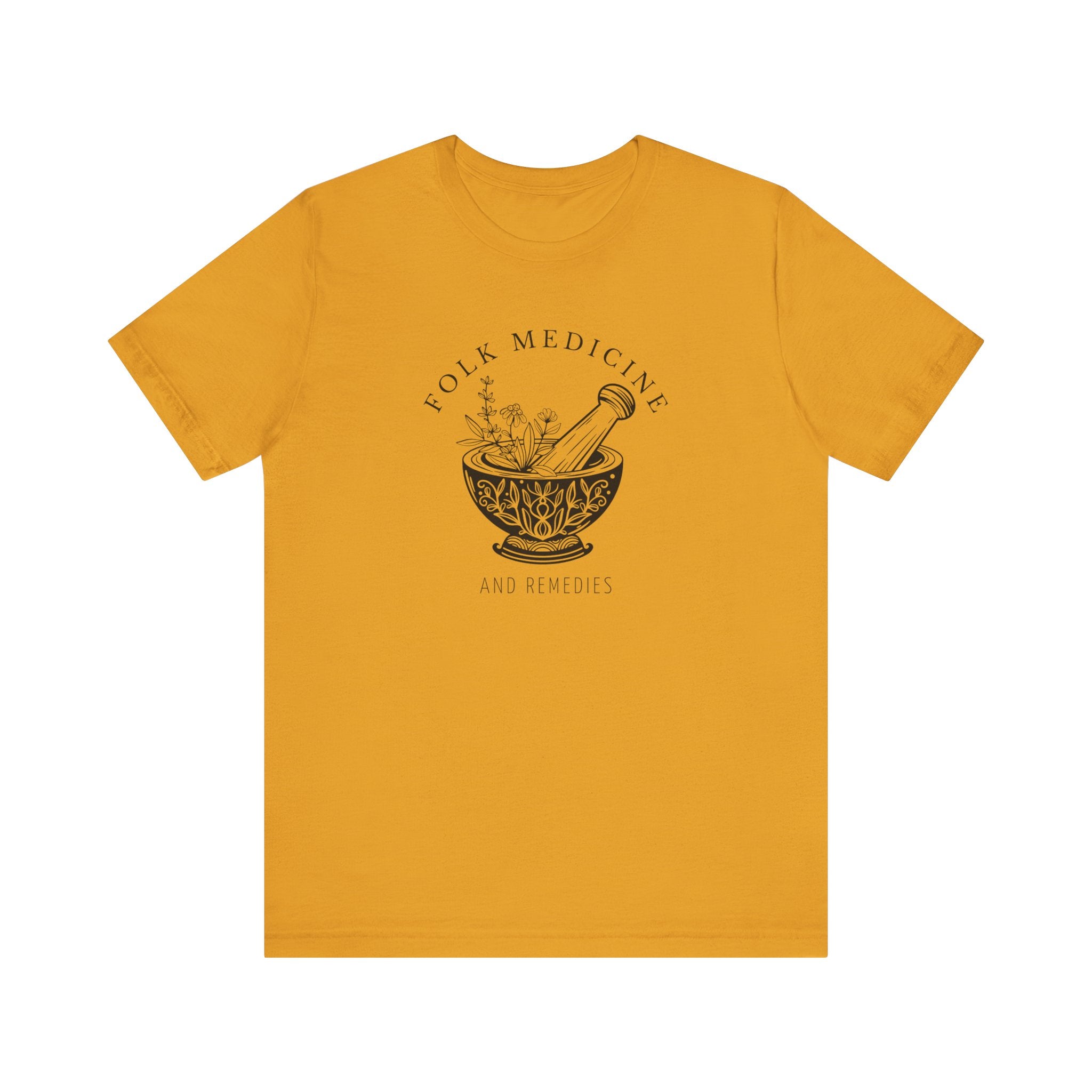 Unisex Short Sleeve T-Shirt, Black Logo
