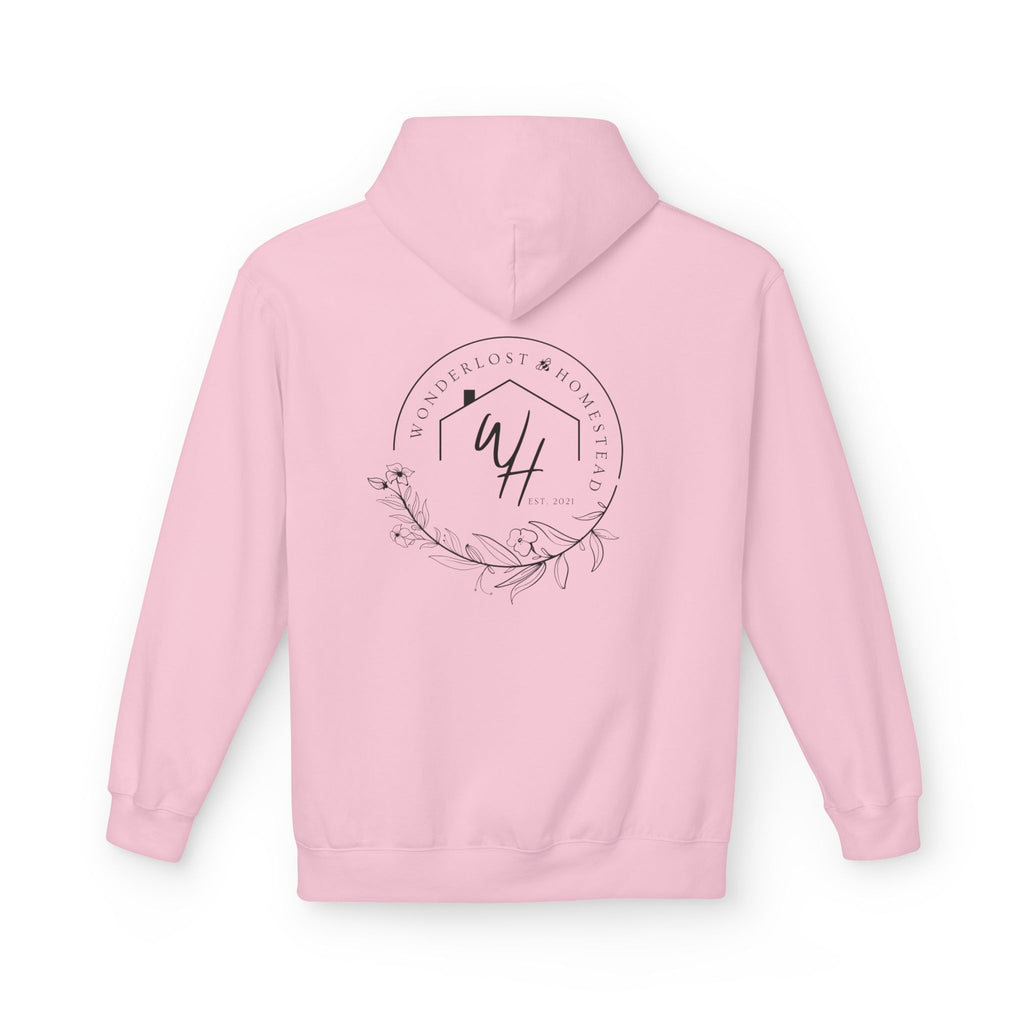 Unisex Hoodie, Black Logo (Front/Back Designs)