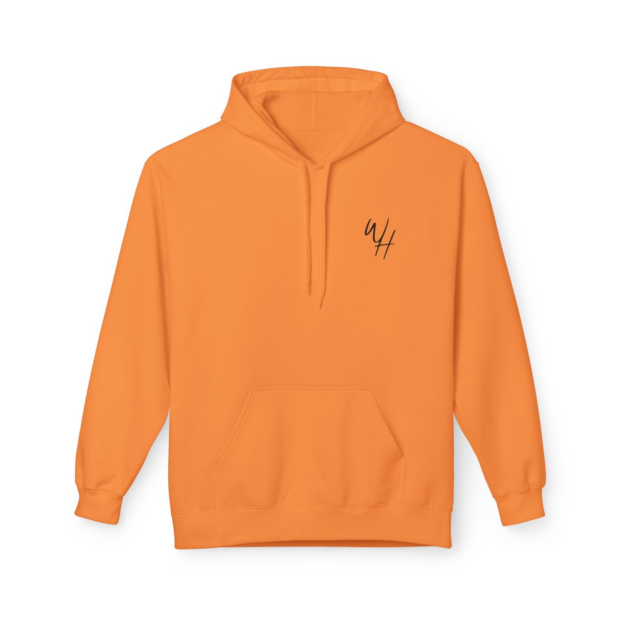 Unisex Hoodie, Black Logo (Front/Back Designs)