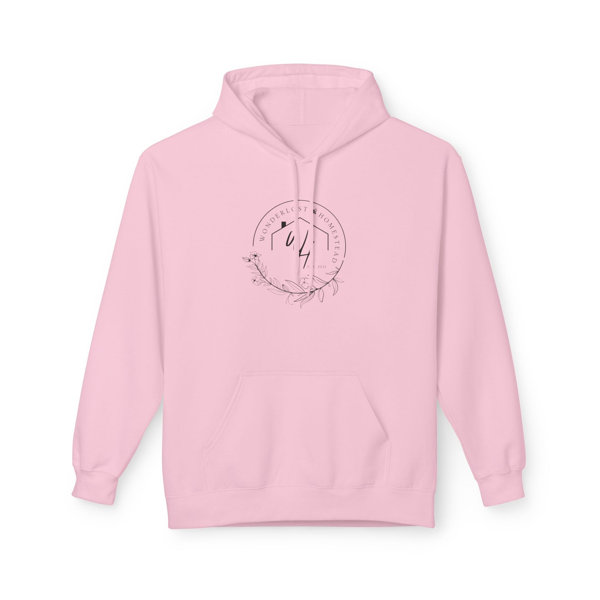 Unisex Hoodie, Black Logo