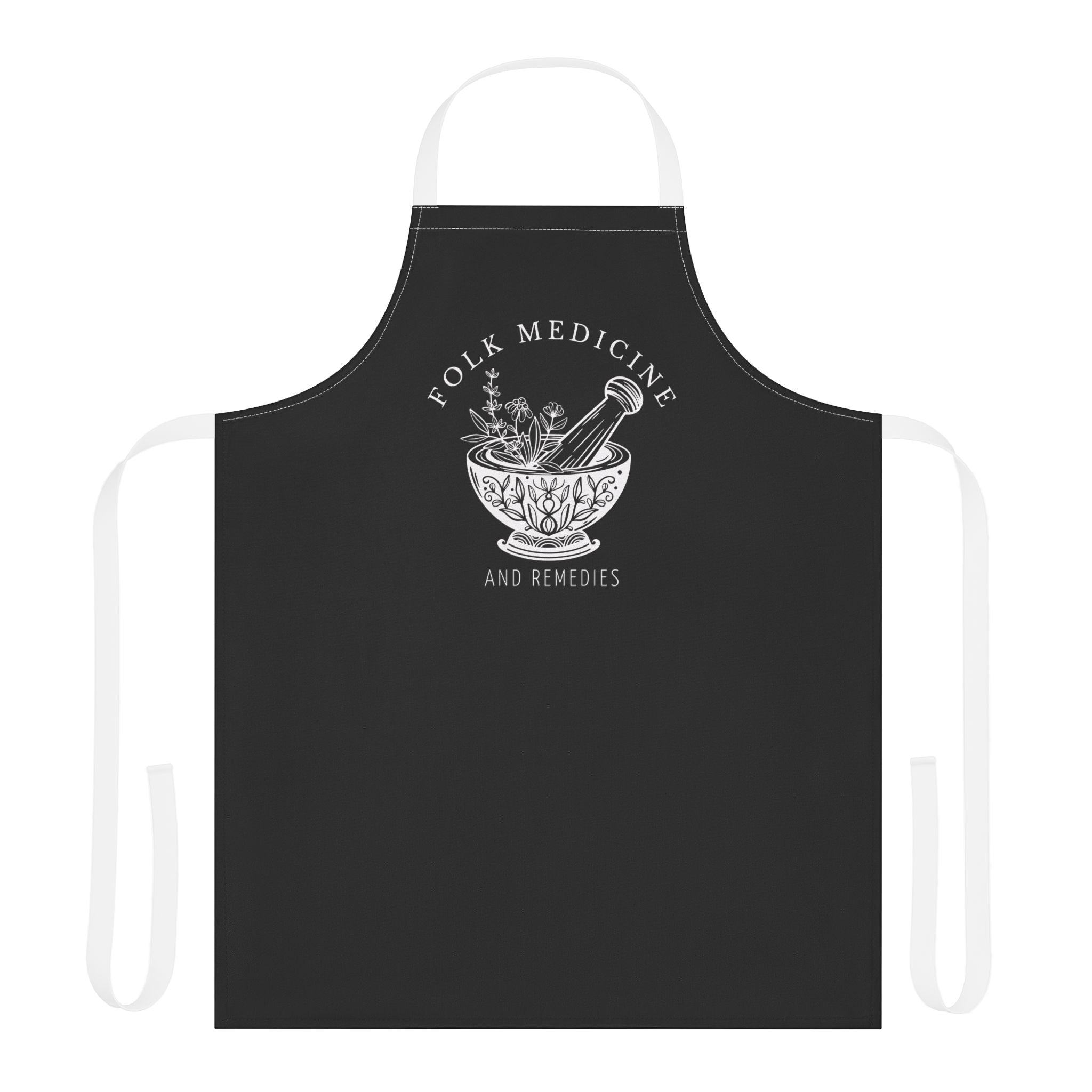 Apron, White Logo