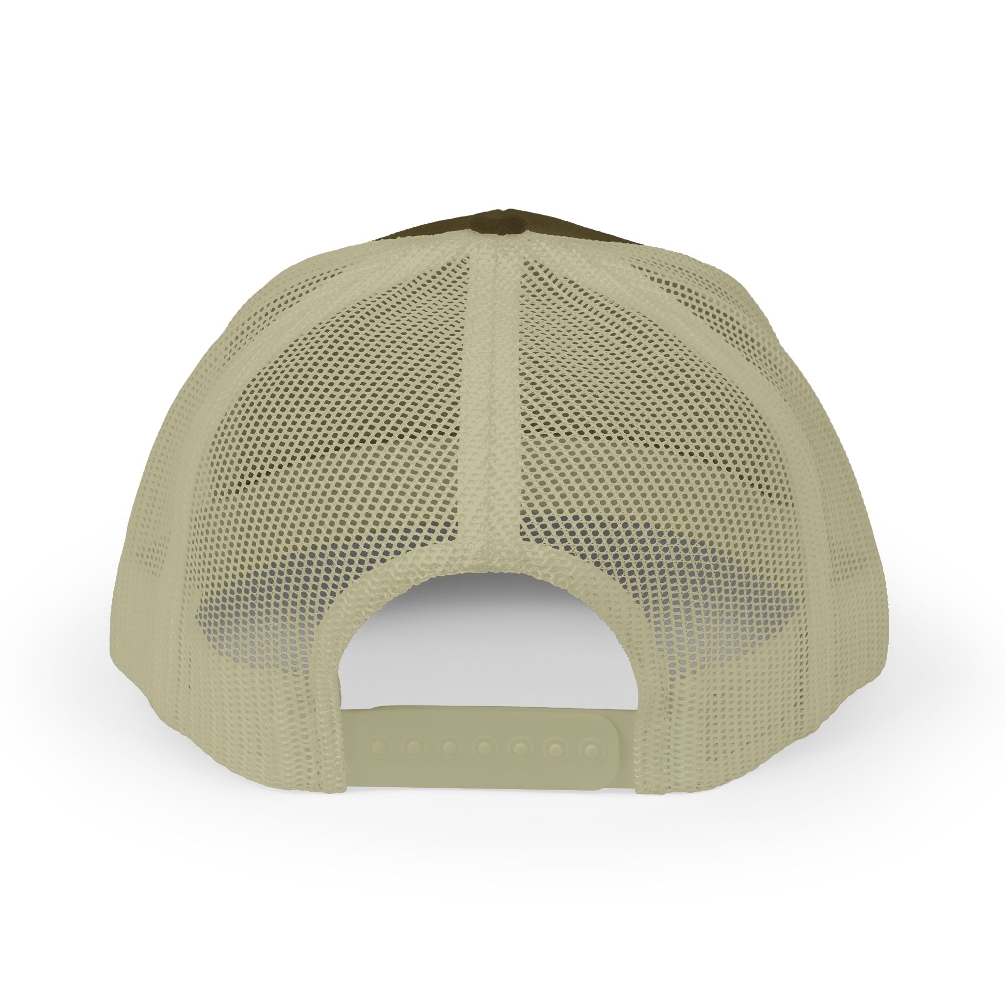 Snapback Trucker Cap, White Logo