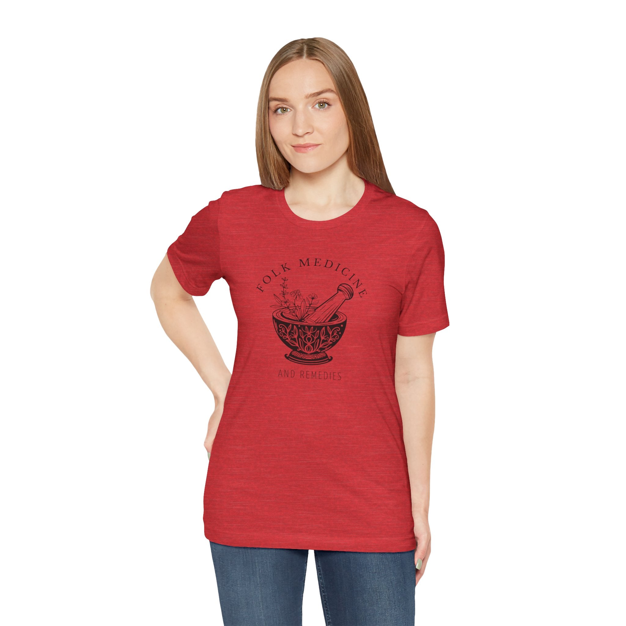 Unisex Short Sleeve T-Shirt, Black Logo