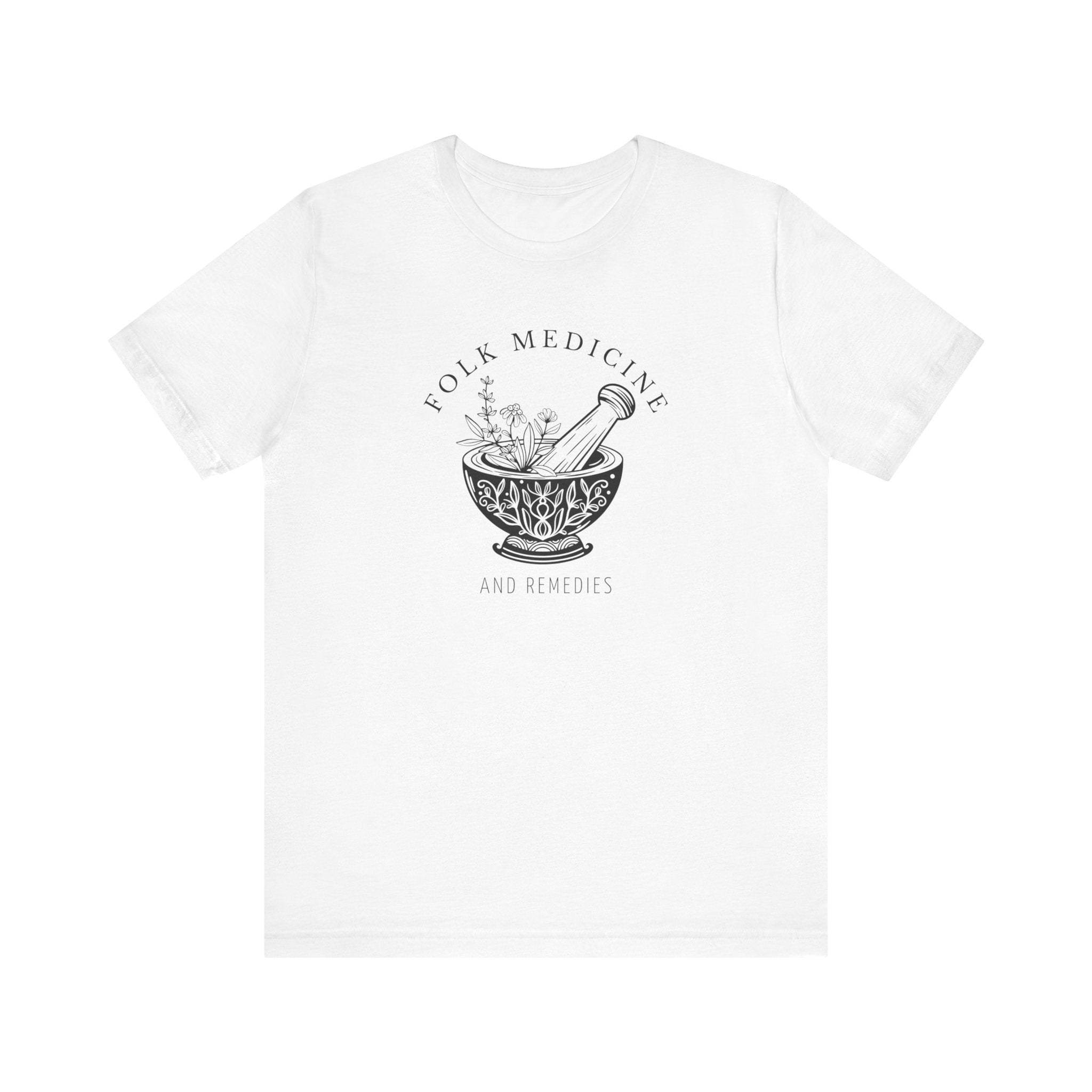 Unisex Short Sleeve T-Shirt, Black Logo