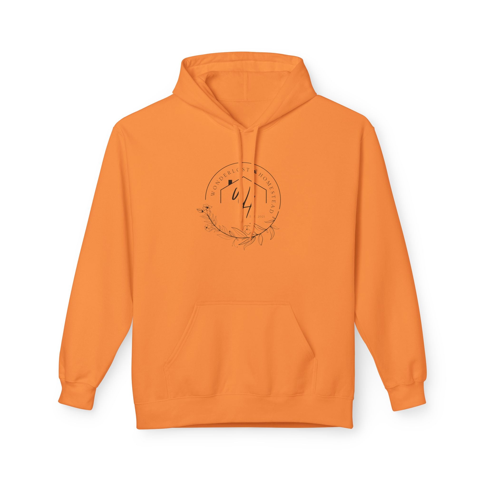 Unisex Hoodie, Black Logo