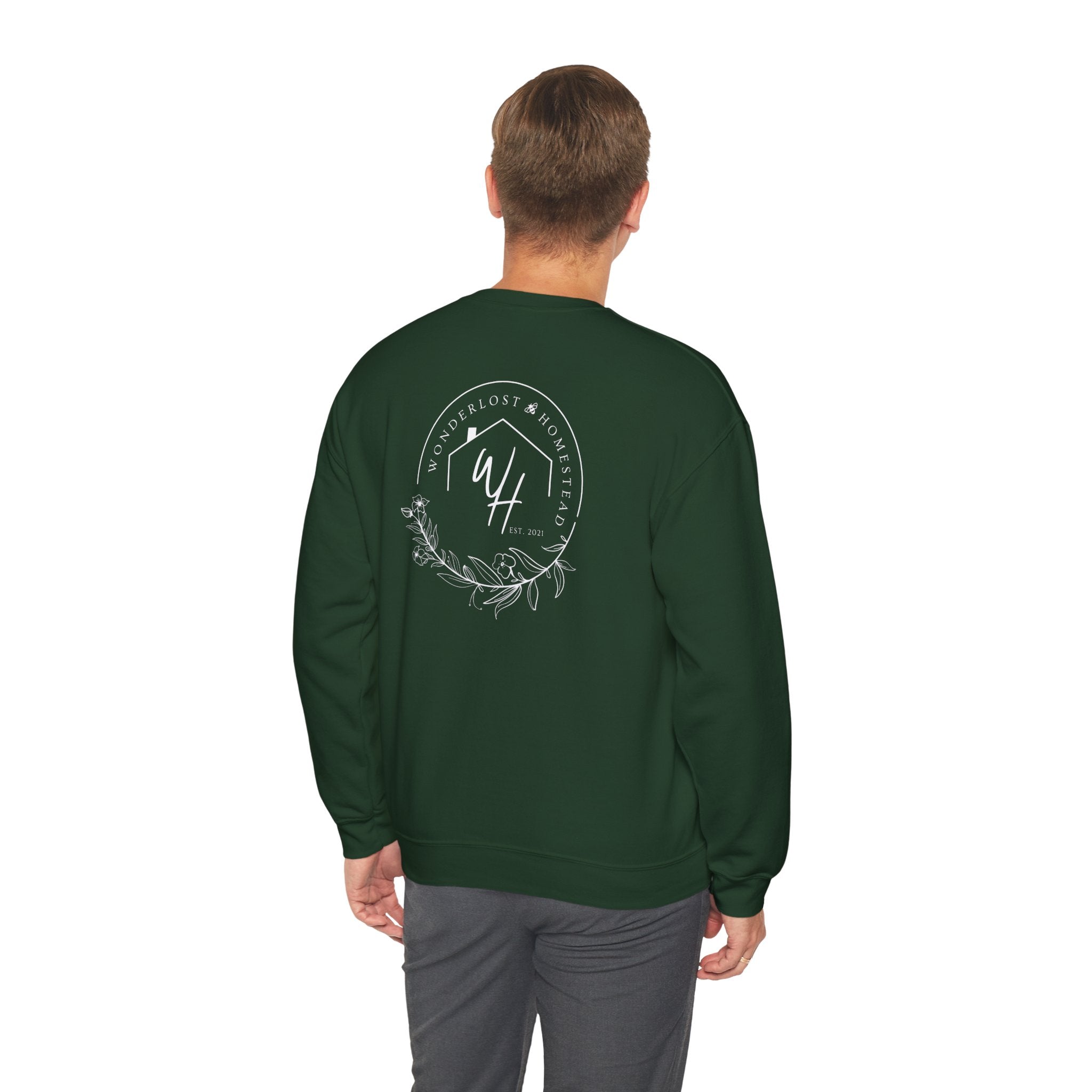 Unisex Crewneck Sweatshirt (Front/Back Designs)