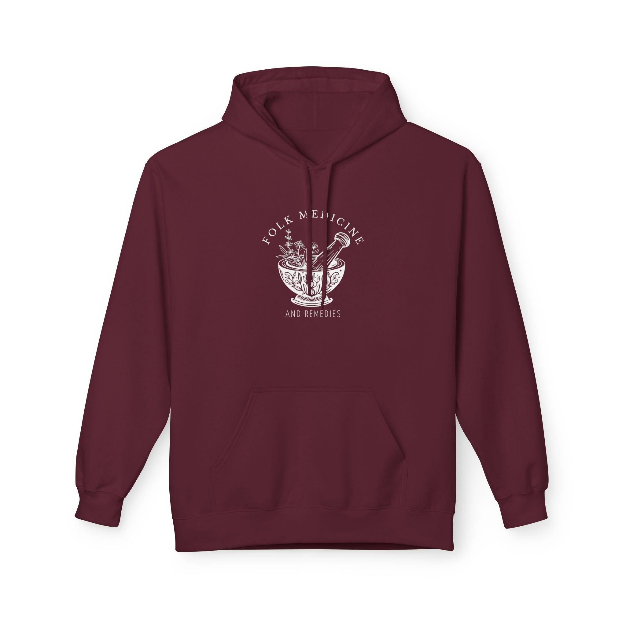 Unisex Hoodie, White Logo