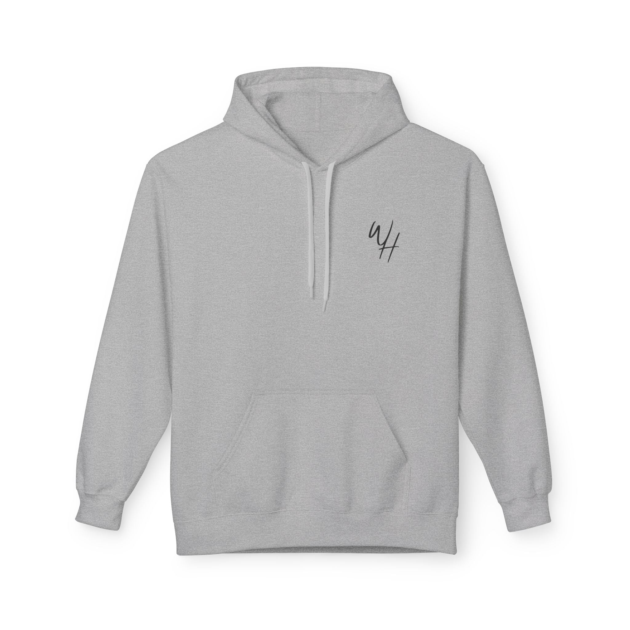 Unisex Hoodie, Black Logo (Front/Back Designs)