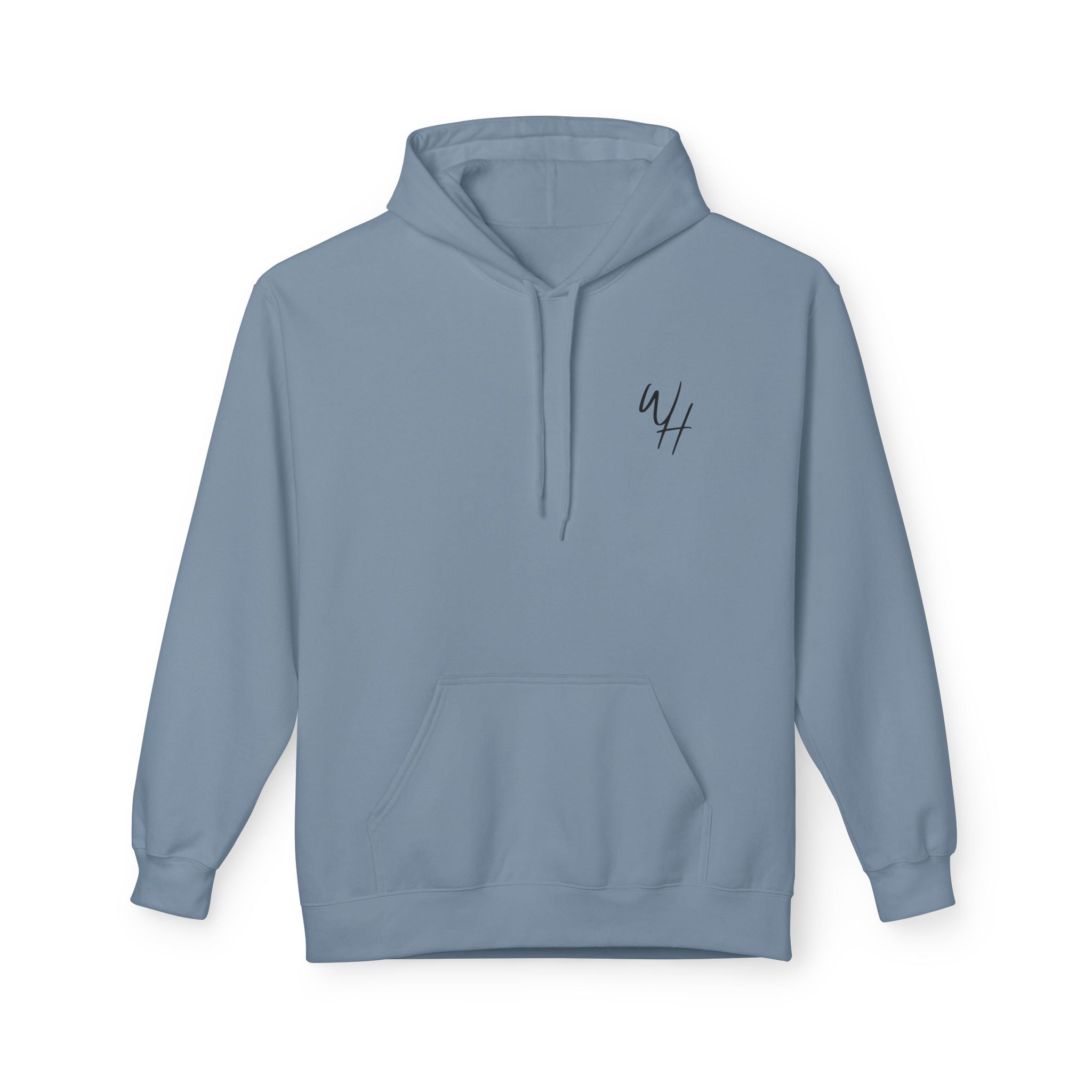 Unisex Hoodie, Black Logo (Front/Back Designs)