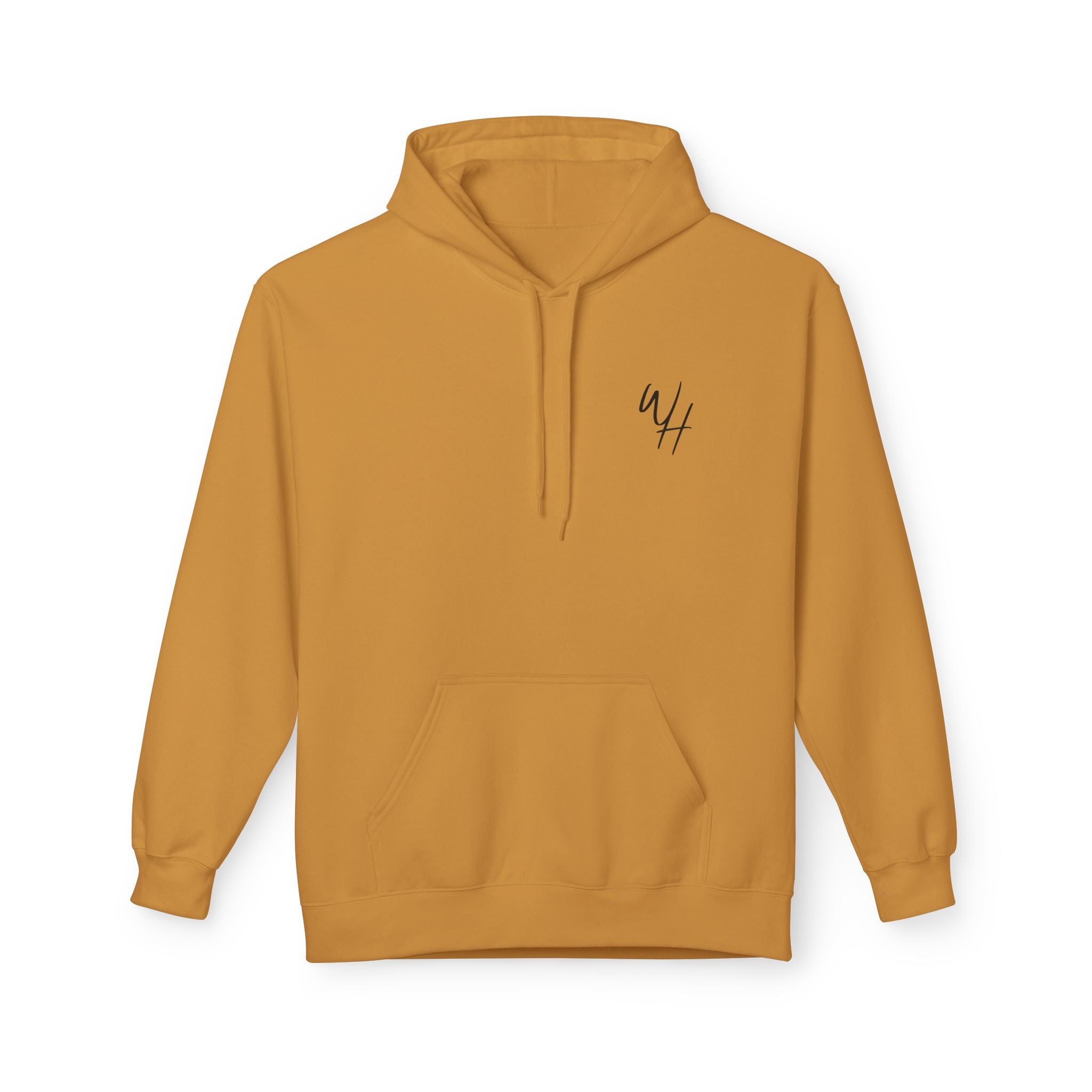 Unisex Hoodie, Black Logo (Front/Back Designs)