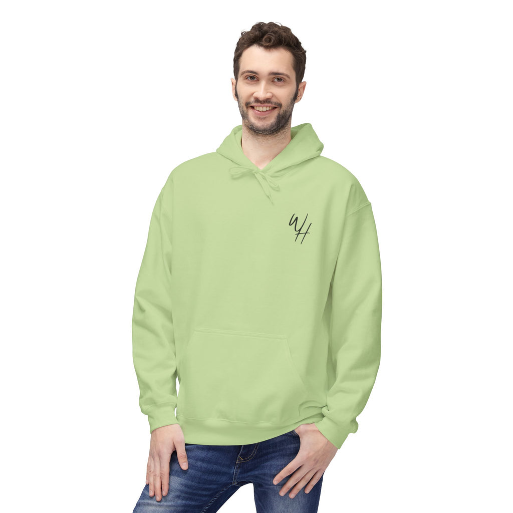 Unisex Hoodie, Black Logo (Front/Back Designs)