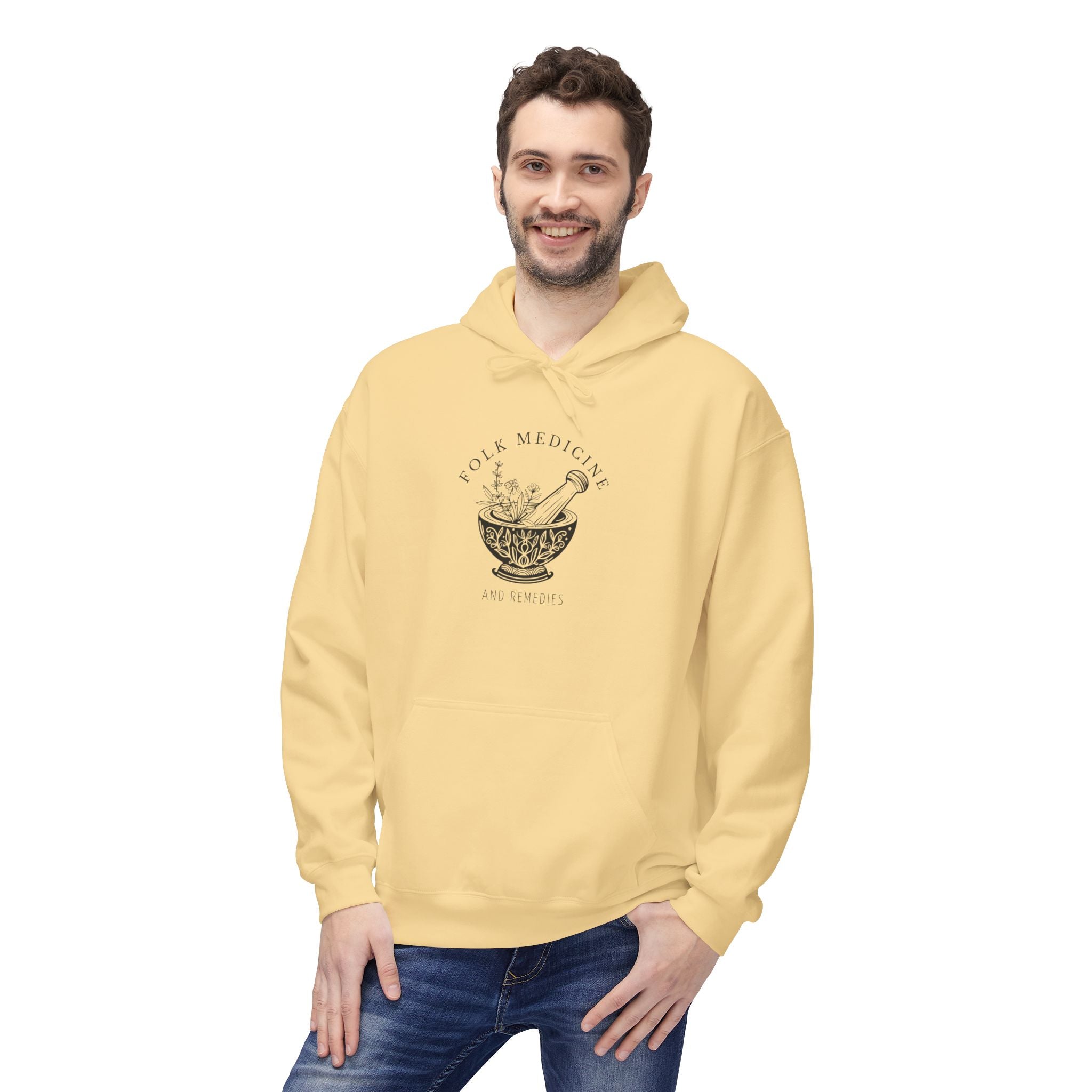 Unisex Hoodie, Black Logo