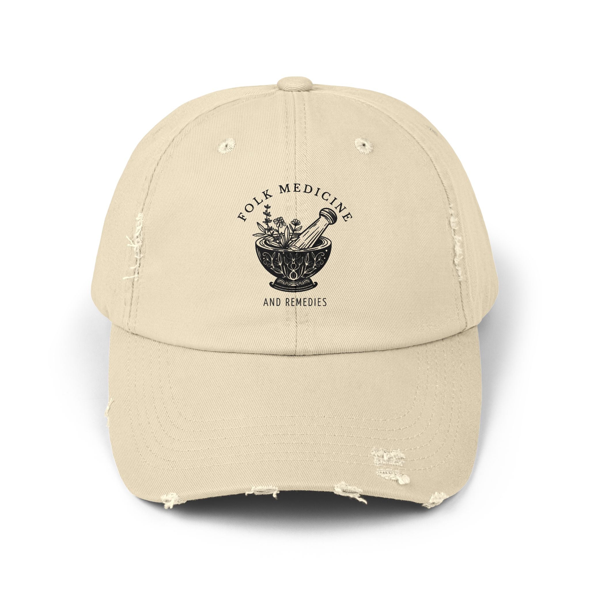 Unisex Distressed Cap