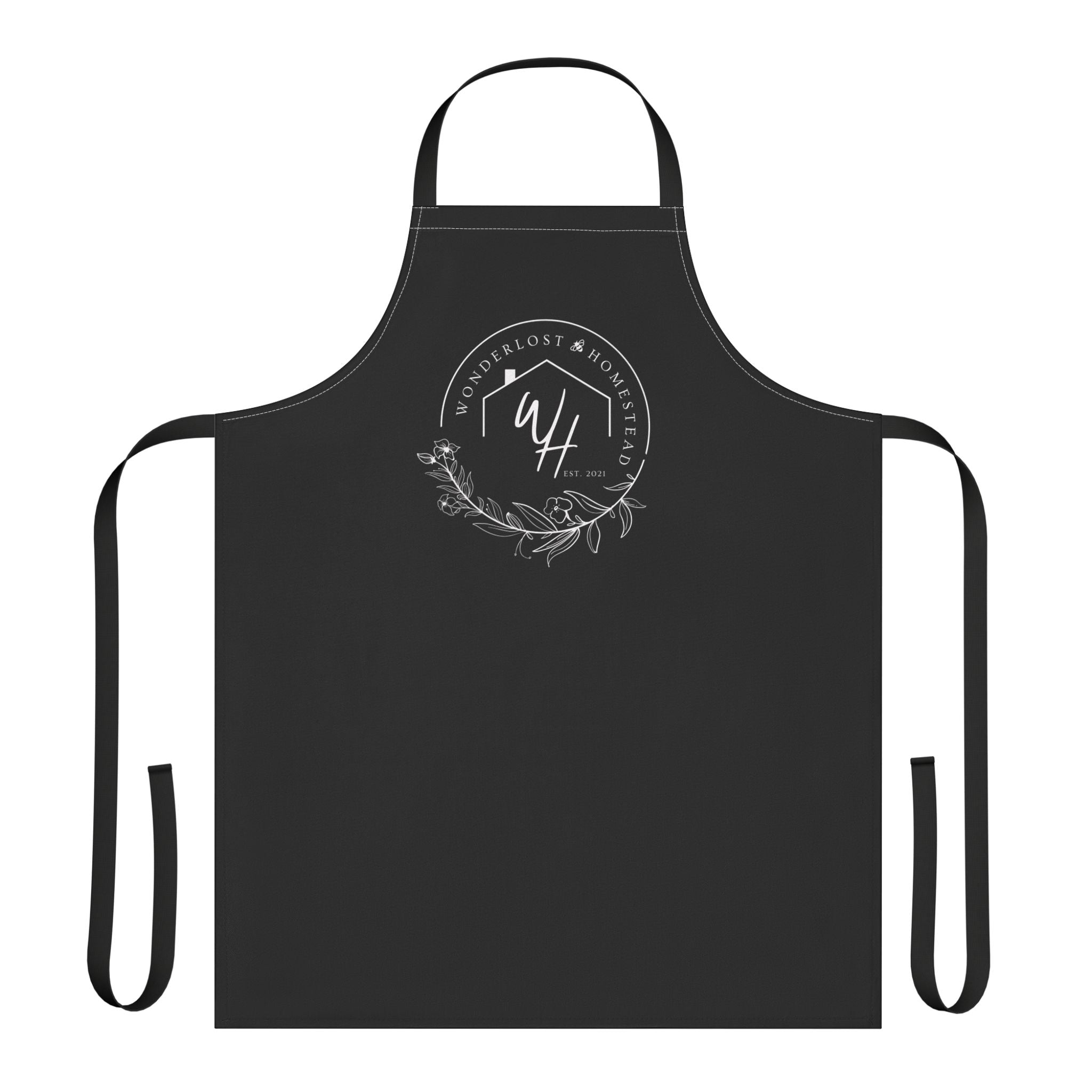 Apron, White Logo