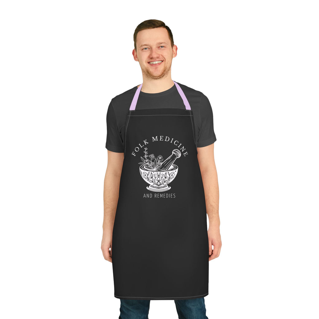 Apron, White Logo