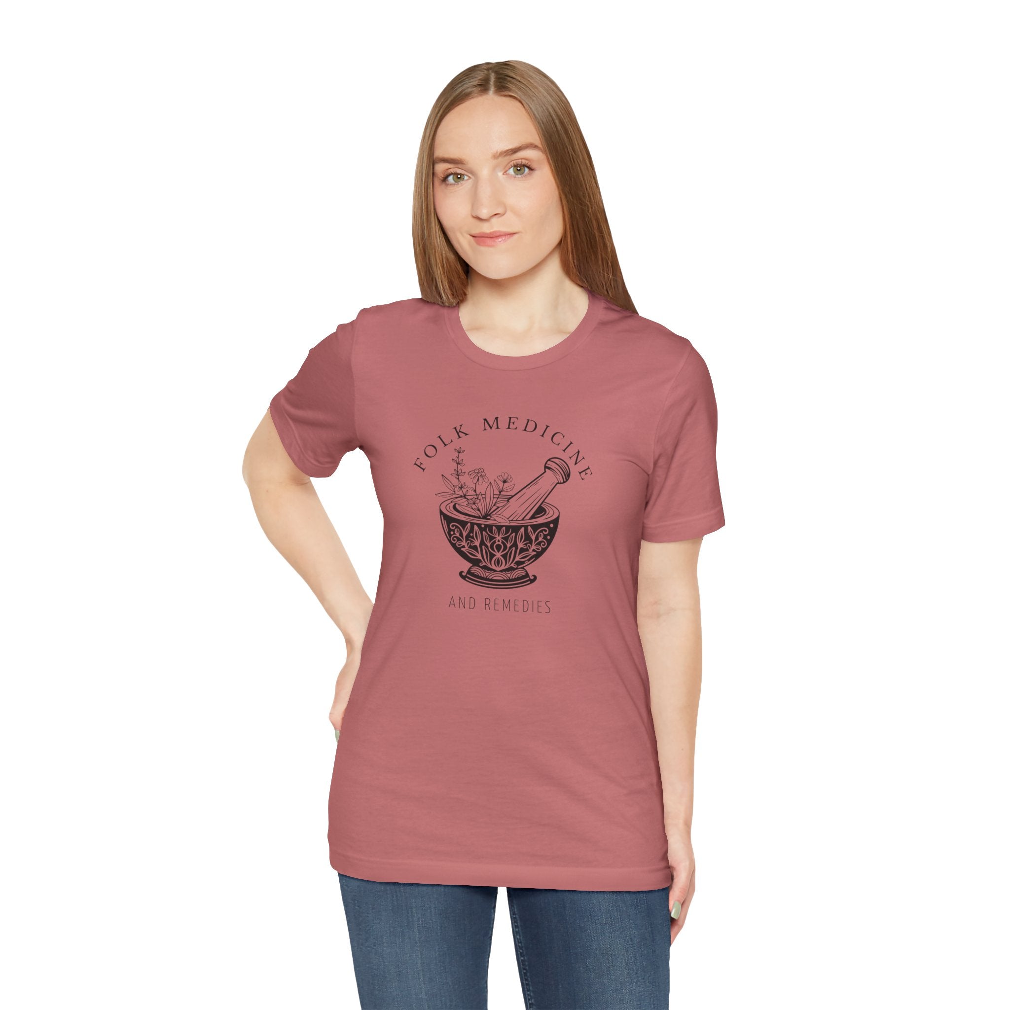 Unisex Short Sleeve T-Shirt, Black Logo