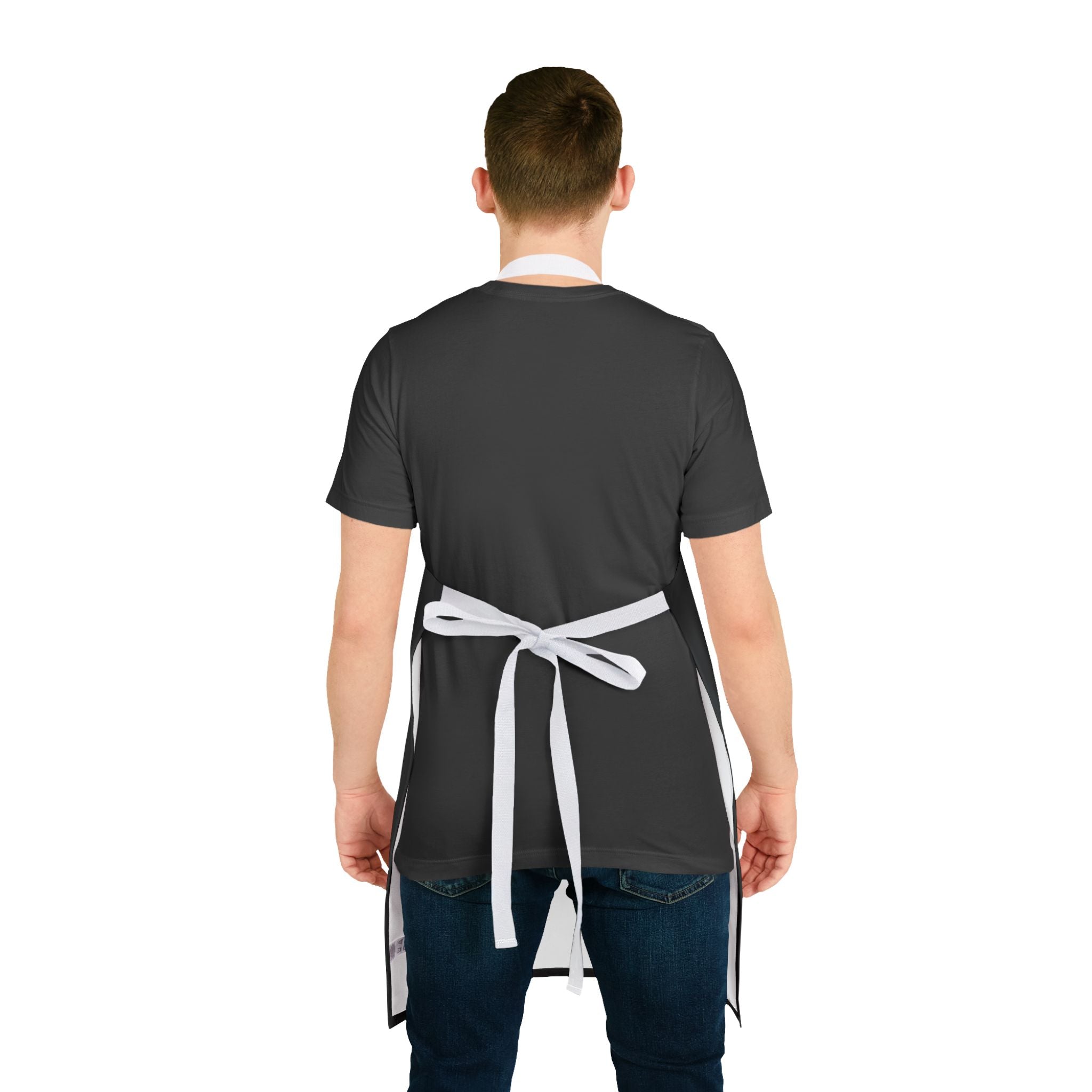 Apron, White Logo