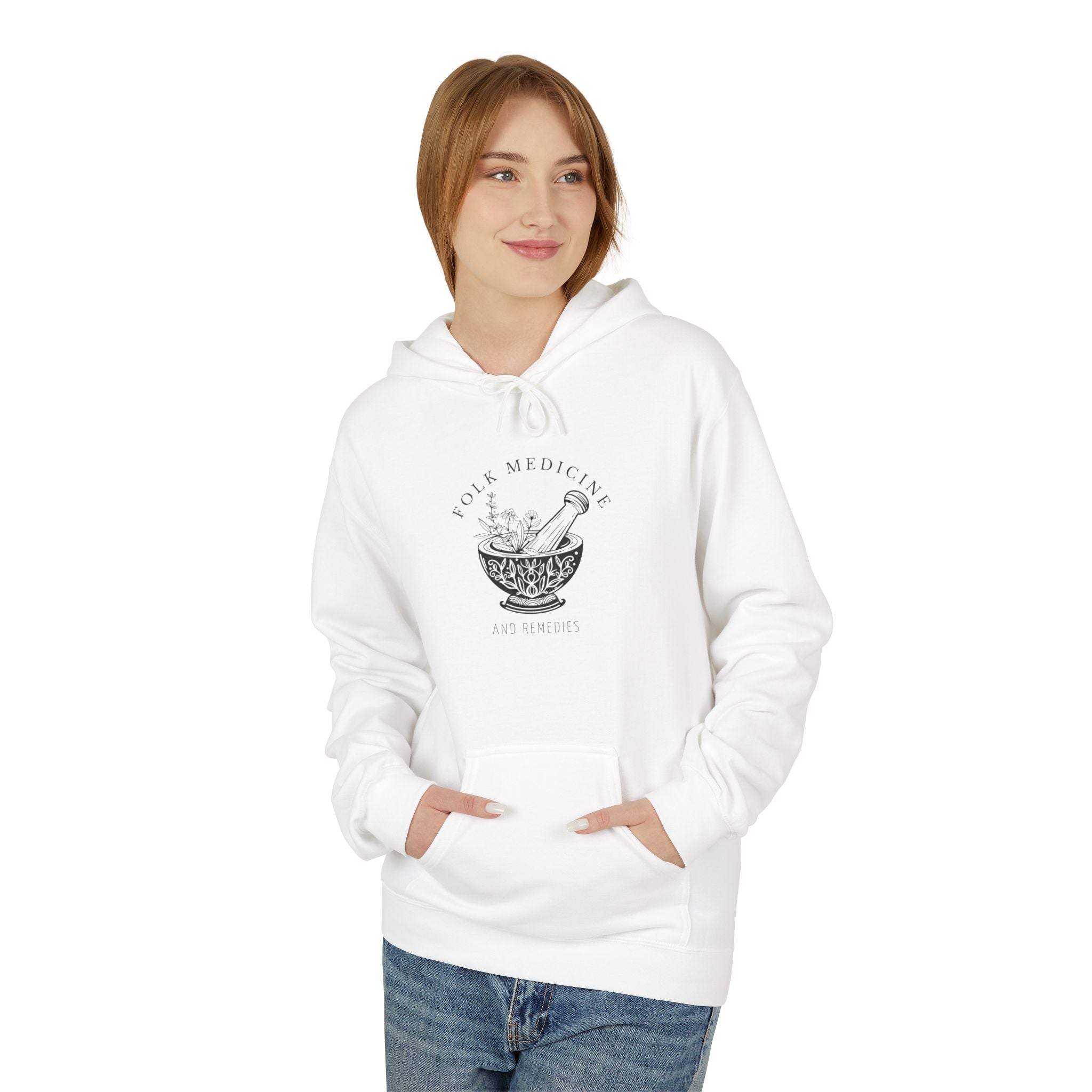 Unisex Hoodie, Black Logo