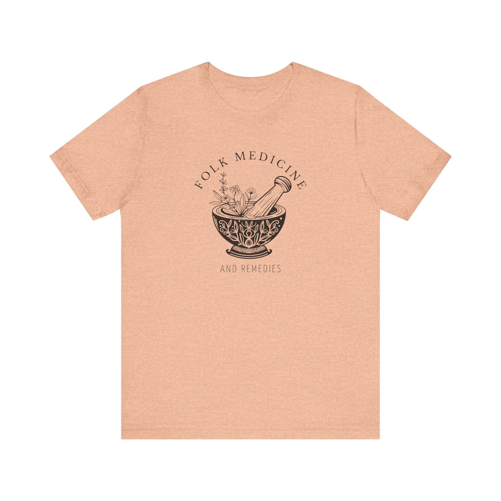Unisex Short Sleeve T-Shirt, Black Logo