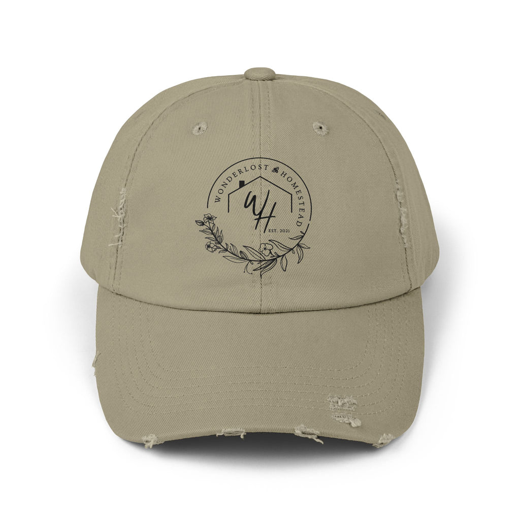 Unisex Distressed Cap