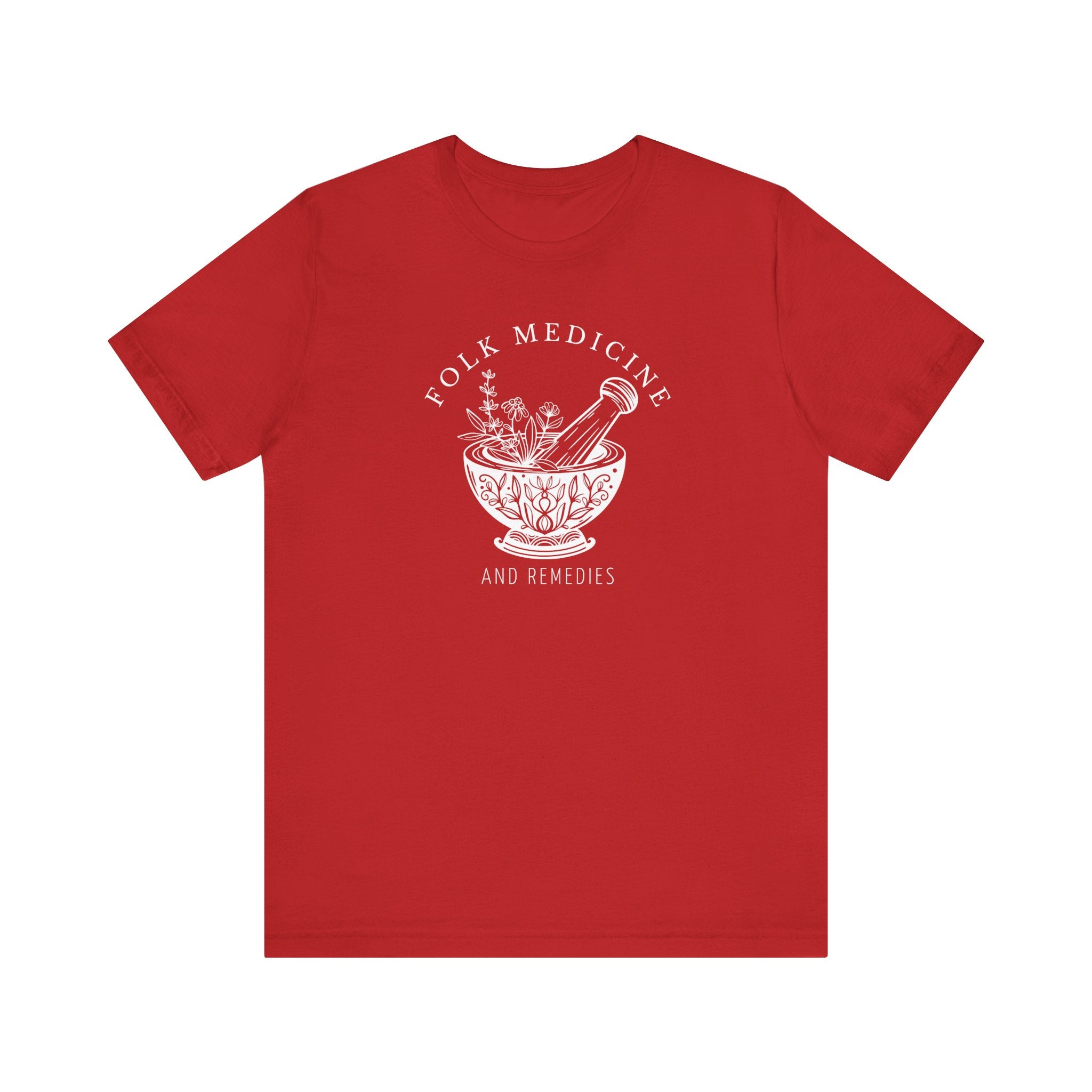 Unisex Short Sleeve T-Shirt, White Logo