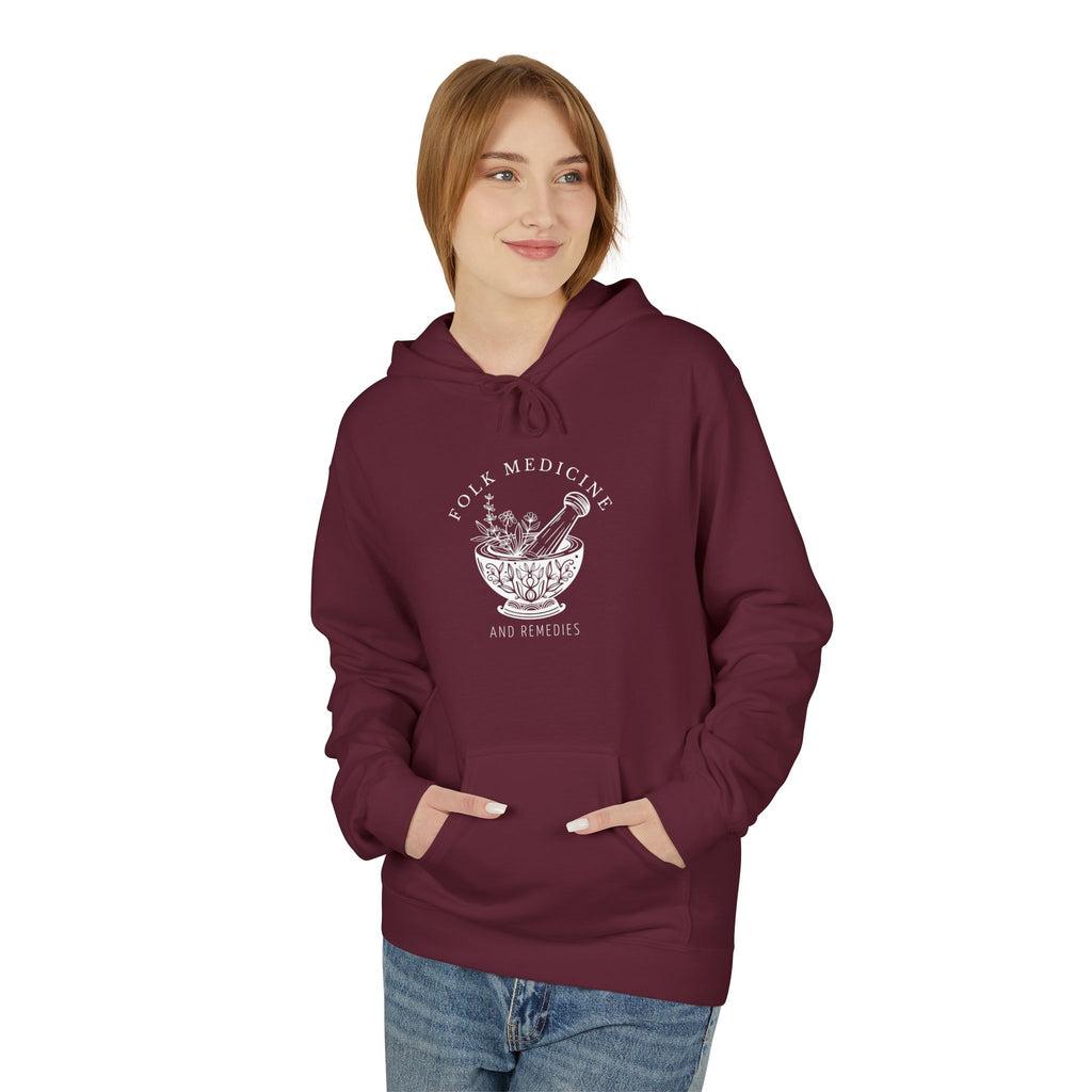 Unisex Hoodie, White Logo