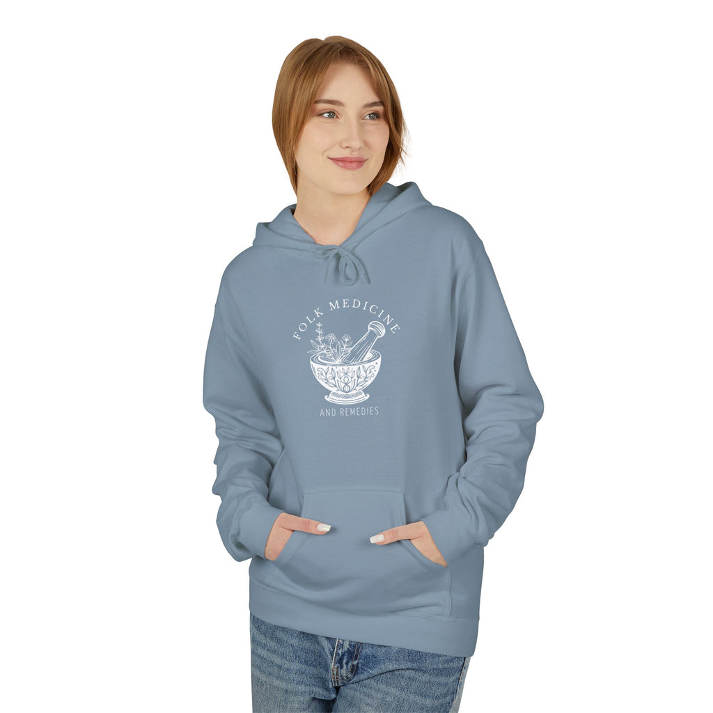 Unisex Hoodie, White Logo