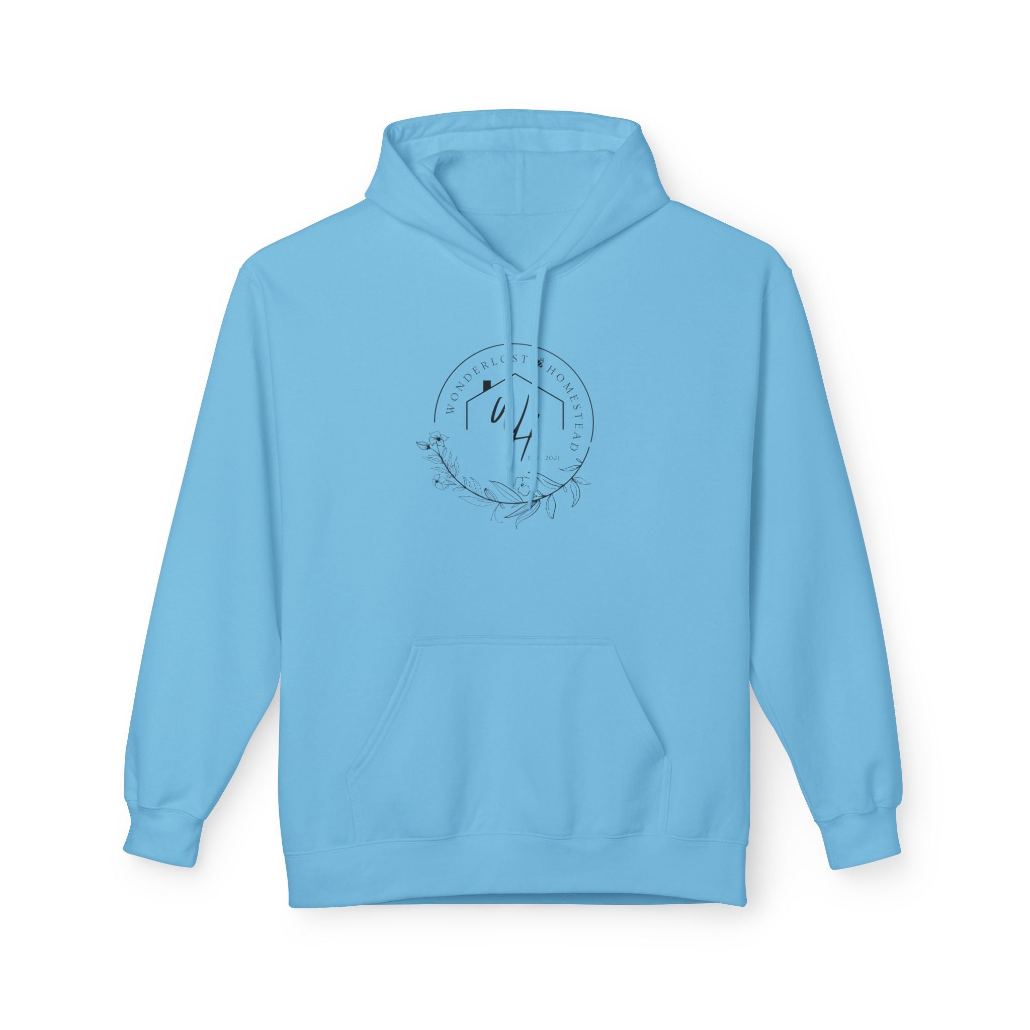 Unisex Hoodie, Black Logo