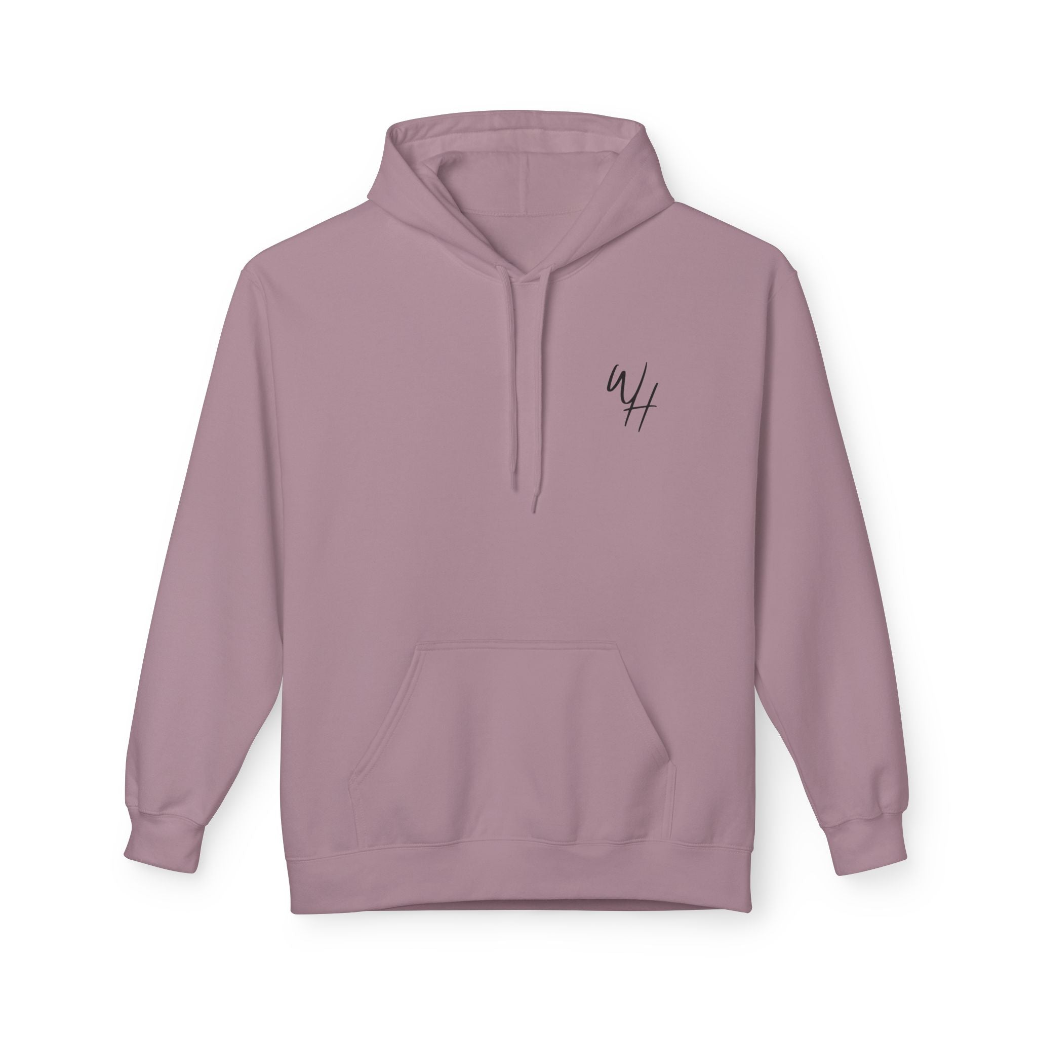 Unisex Hoodie, Black Logo (Front/Back Designs)