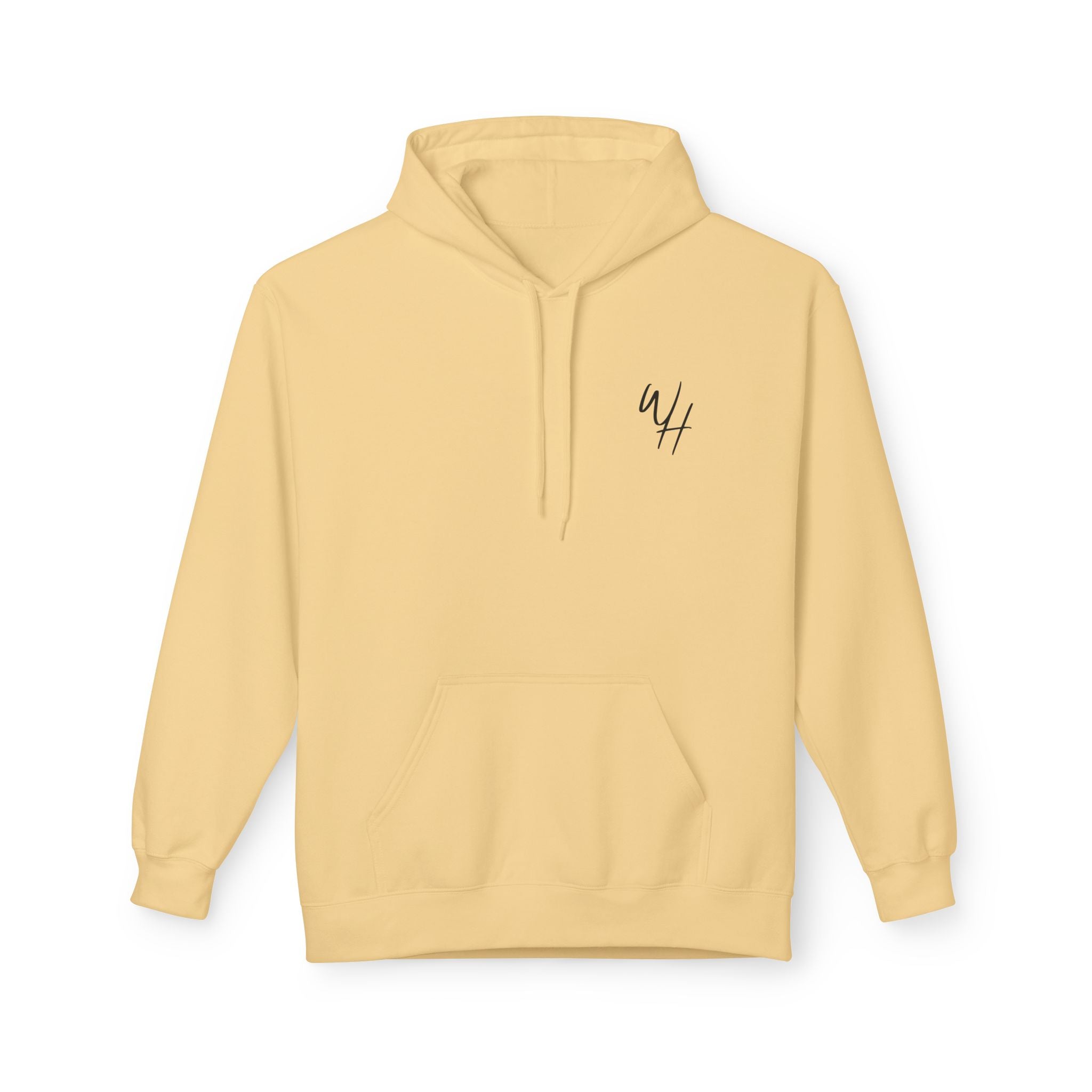 Unisex Hoodie, Black Logo (Front/Back Designs)