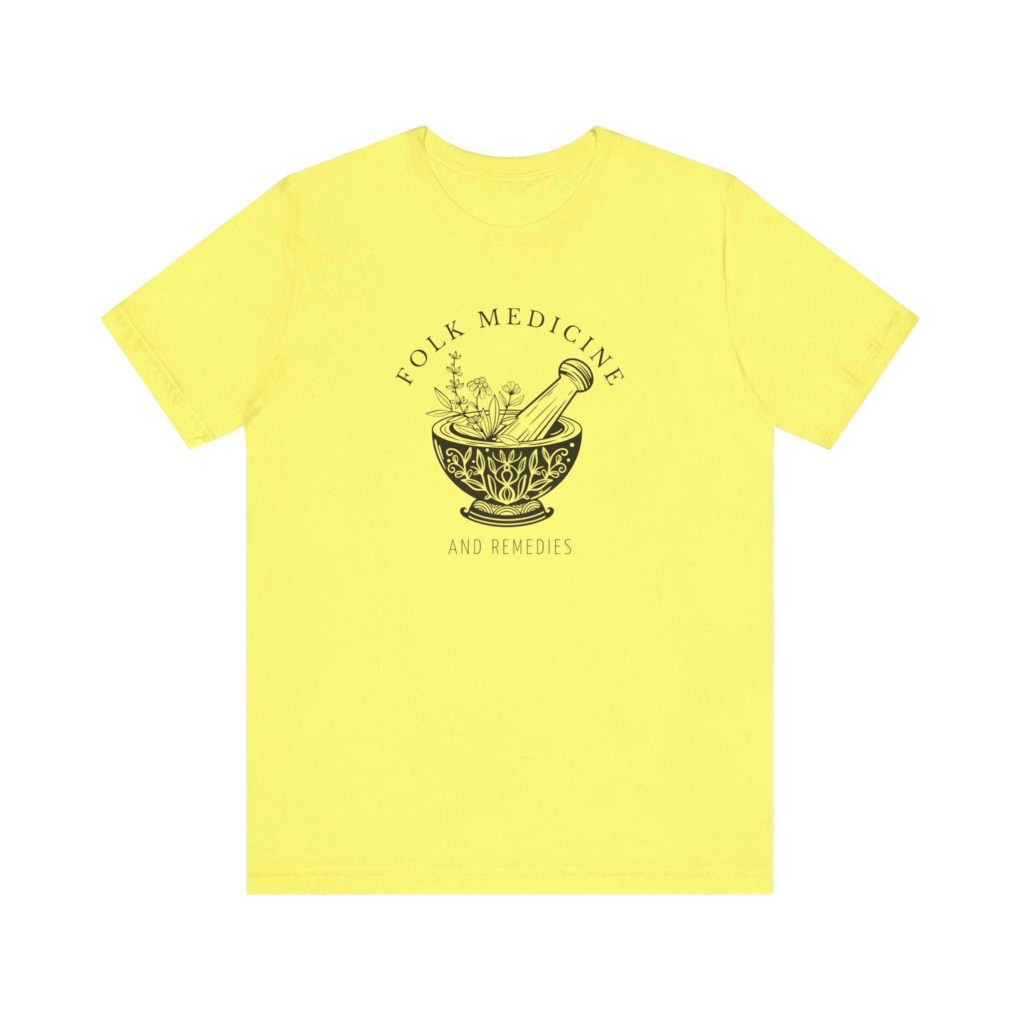 Unisex Short Sleeve T-Shirt, Black Logo