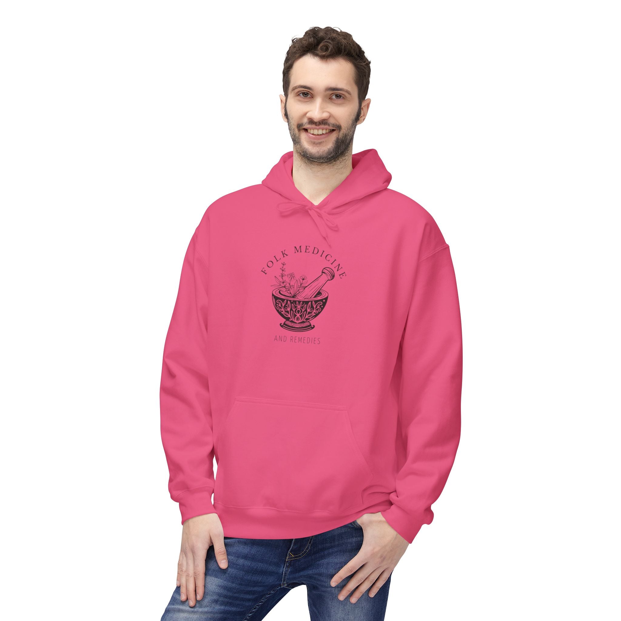 Unisex Hoodie, Black Logo