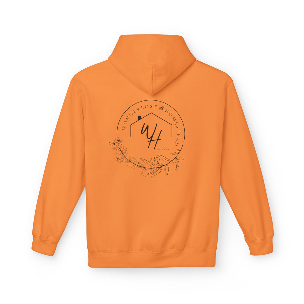 Unisex Hoodie, Black Logo (Front/Back Designs)